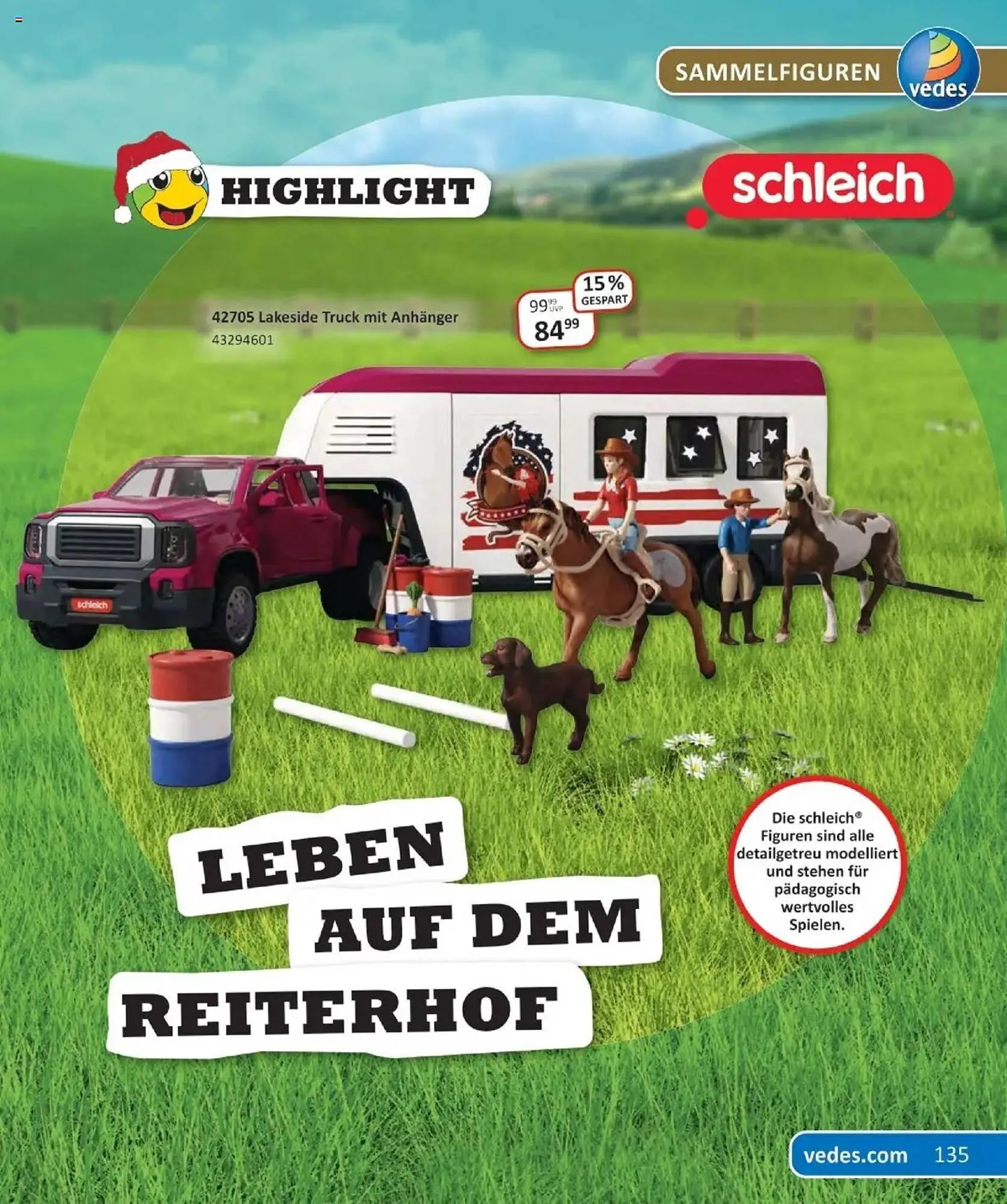 Vedes Prospekt von 29. September bis 6. Januar 2026 - Prospekt seite 135