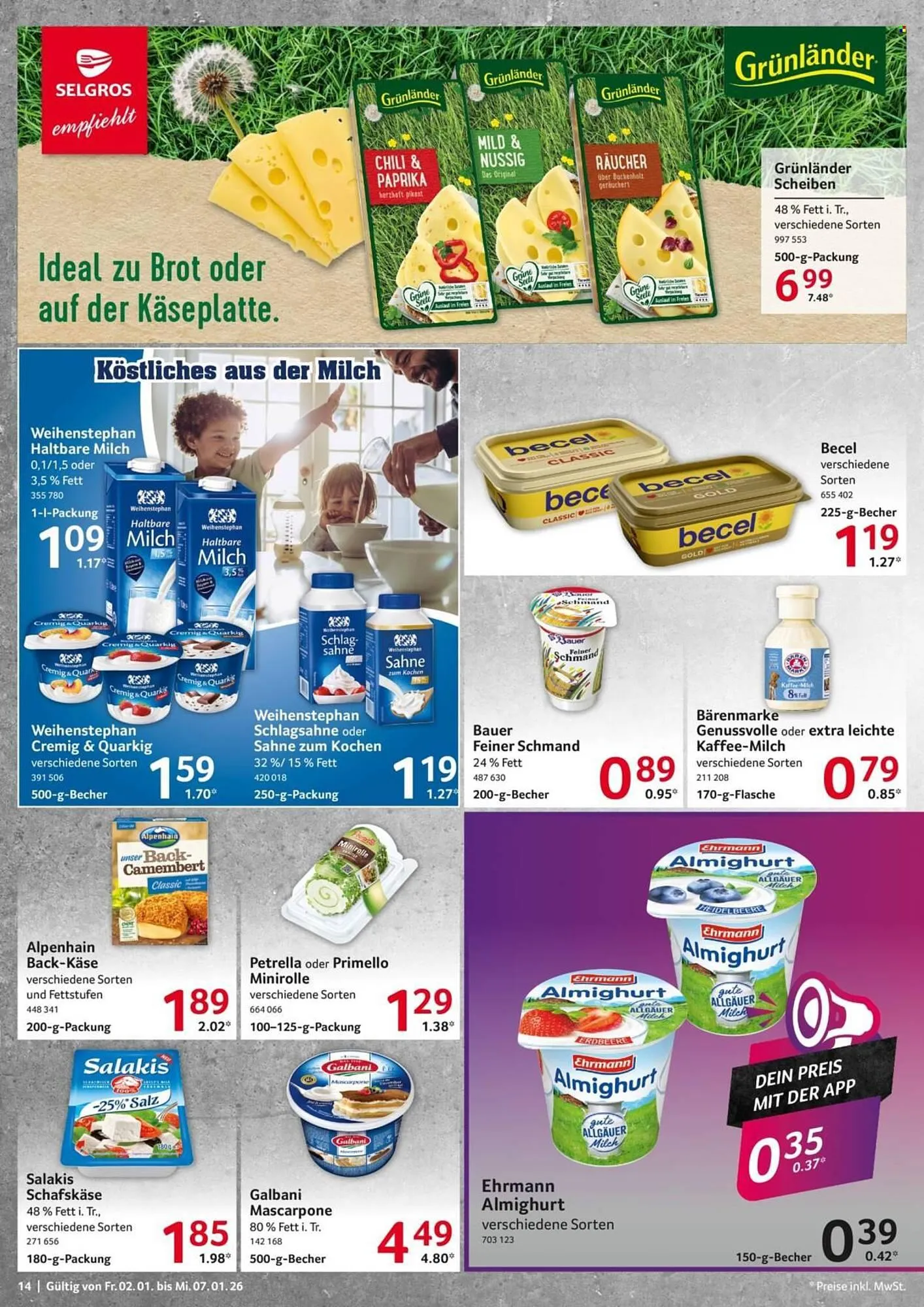 Selgros Prospekt von 2. Januar bis 7. Januar 2026 - Prospekt seite 14