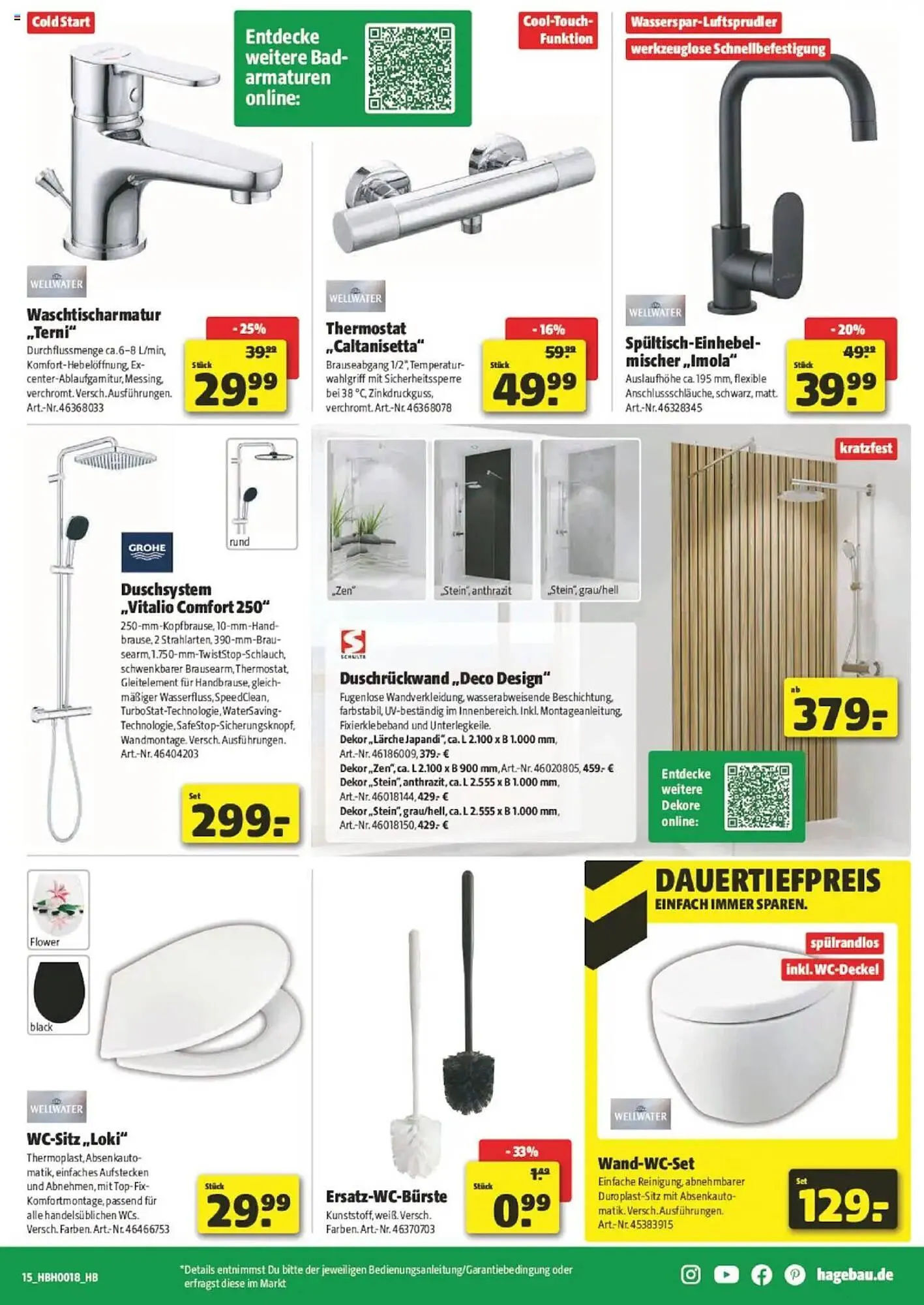 Hagebau Prospekt von 26. April bis 3. Mai 2025 - Prospekt seite 15