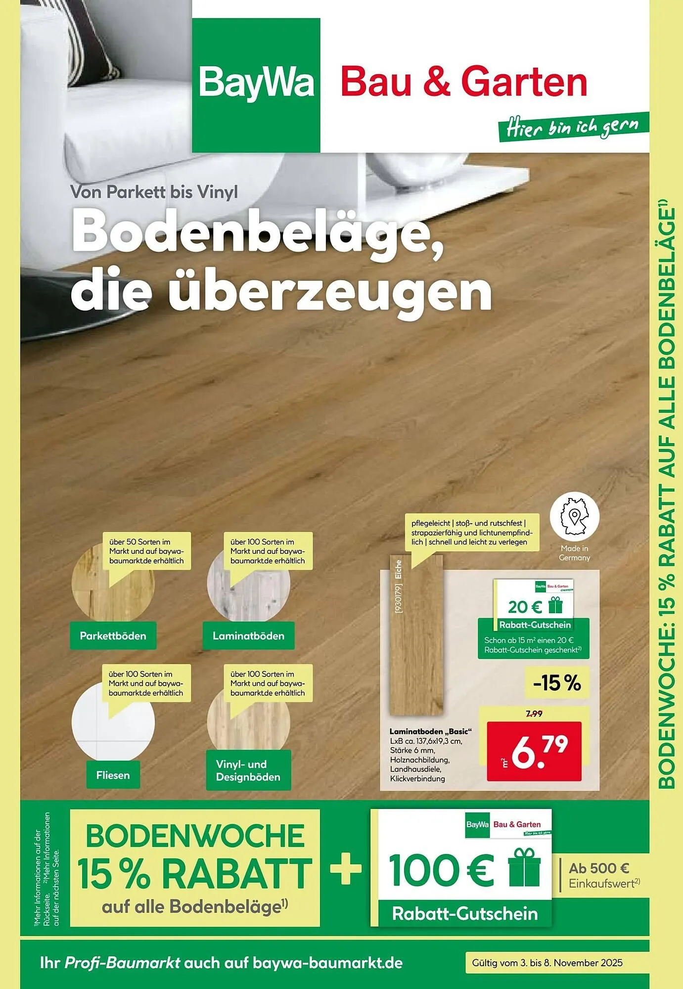 BayWa Prospekt von 3. November bis 9. November 2025 - Prospekt seite 9