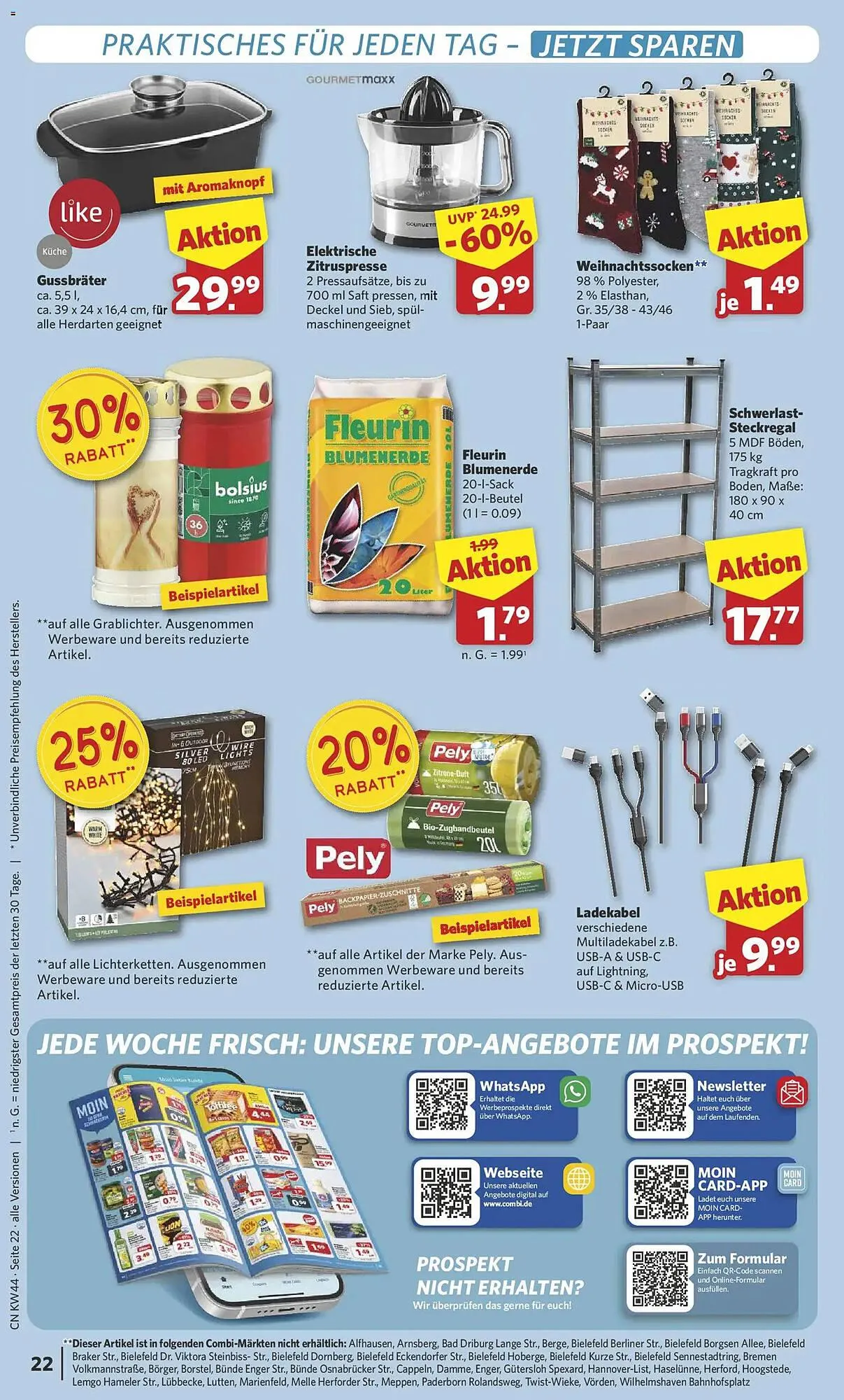 Combi Prospekt von 27. Oktober bis 1. November 2025 - Prospekt seite 24