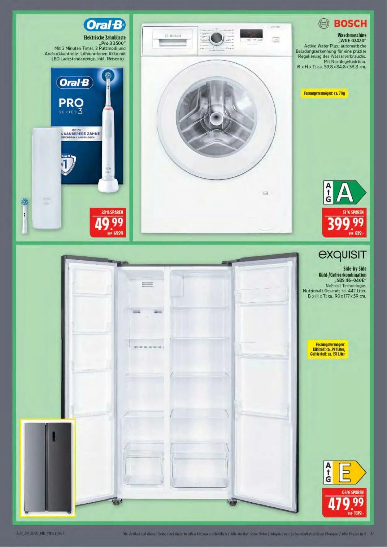 Marktkauf - Nürnberg-Thon Aktueller Prospekt von 14. Juli bis 19. Juli 2025 - Prospekt seite 37