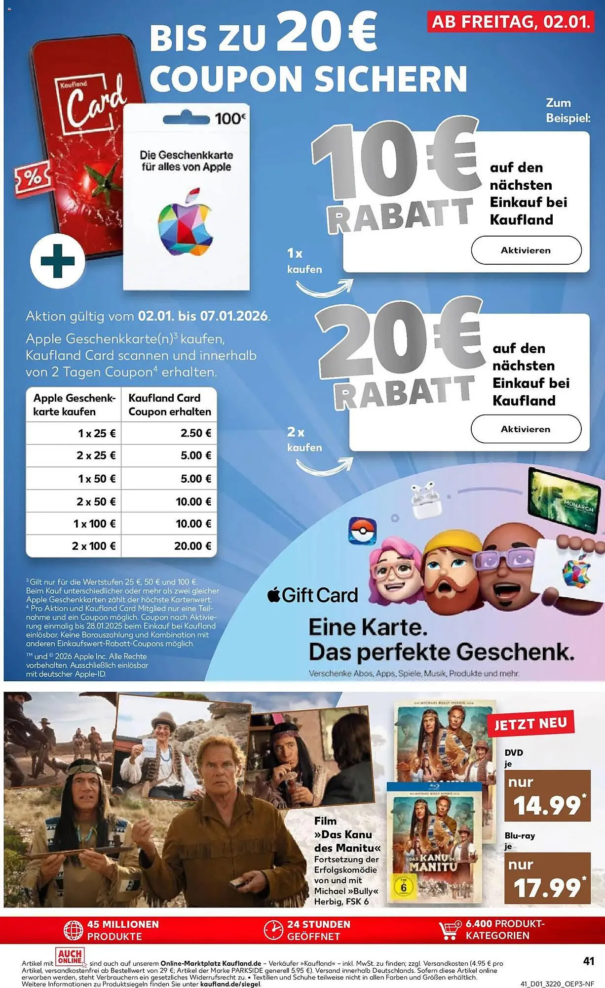 Kaufland Prospekt von 2. Januar bis 7. Januar 2026 - Prospekt seite 41