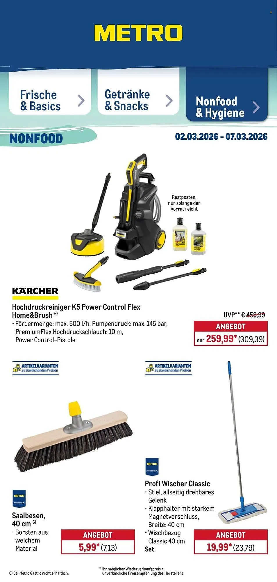 METRO Prospekt von 2. März bis 7. März 2026 - Prospekt seite 52