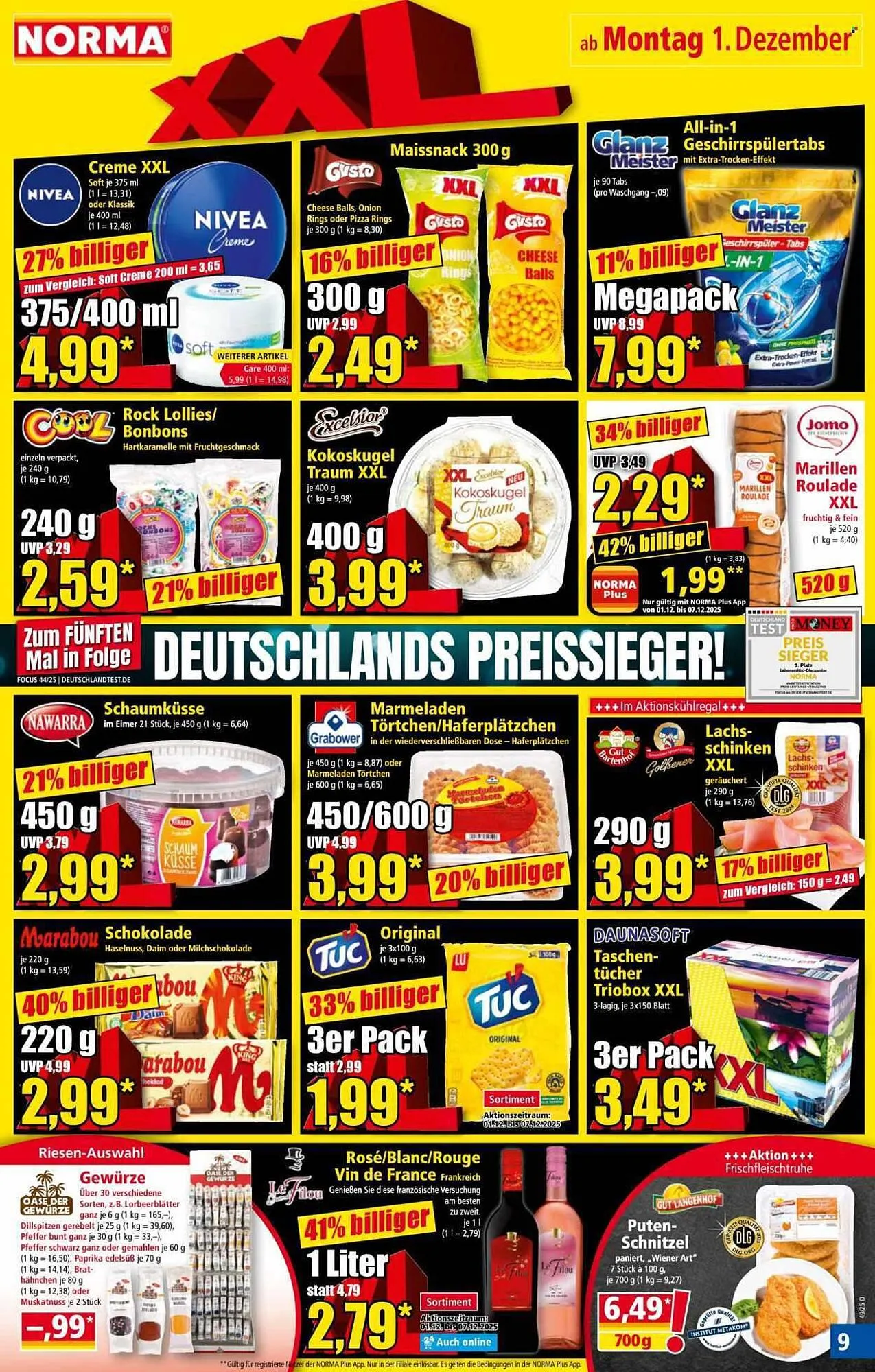 Norma Prospekt von 1. Dezember bis 7. Dezember 2025 - Prospekt seite 7