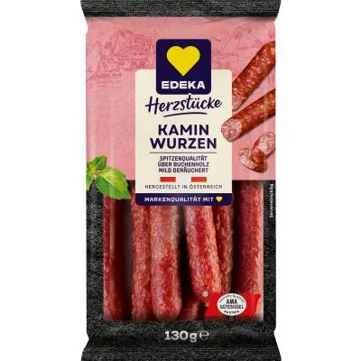 EDEKA Herzstücke Kaminwurzen 130G