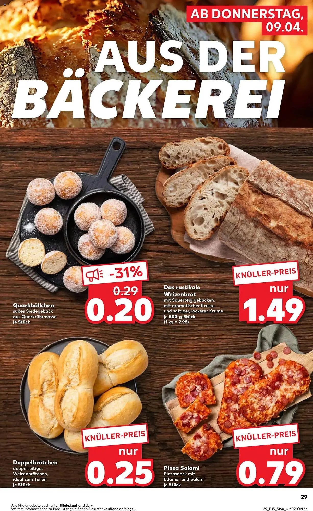 Kaufland Prospekt von 9. April bis 15. April 2026 - Prospekt seite 29