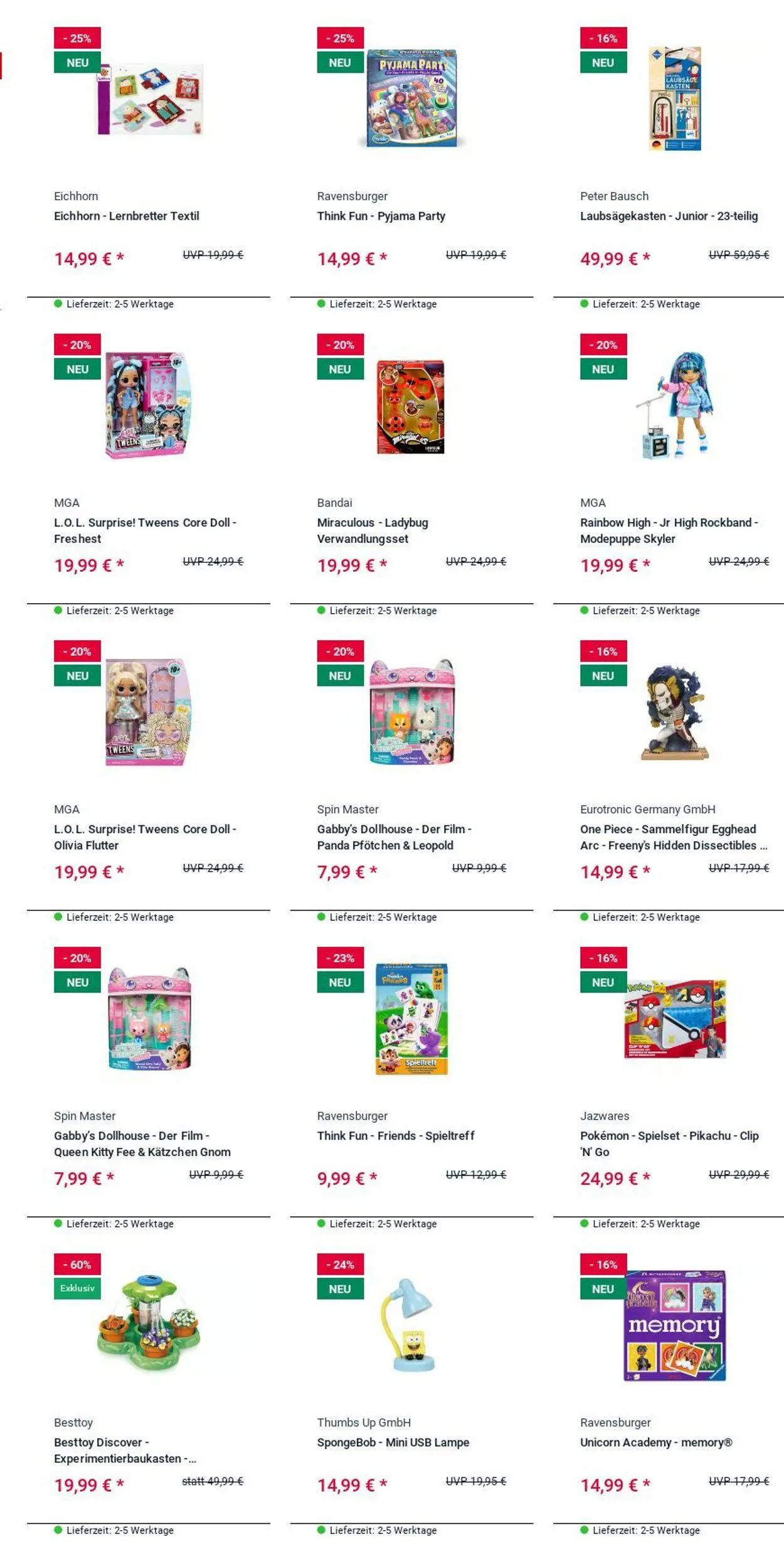 ROFU Kinderland Aktueller Prospekt von 20. Oktober bis 29. Oktober 2025 - Prospekt seite 32