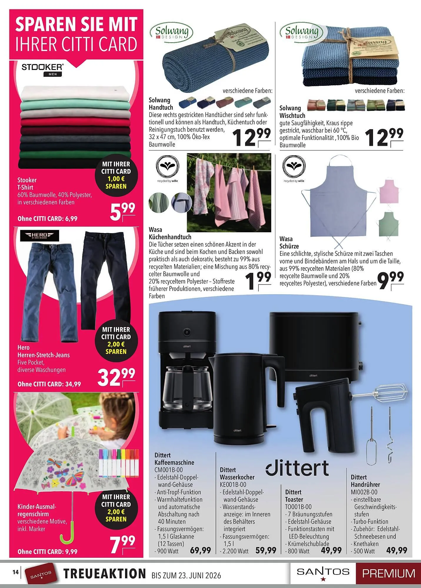 CITTI Markt Prospekt von 8. April bis 14. April 2026 - Prospekt seite 16