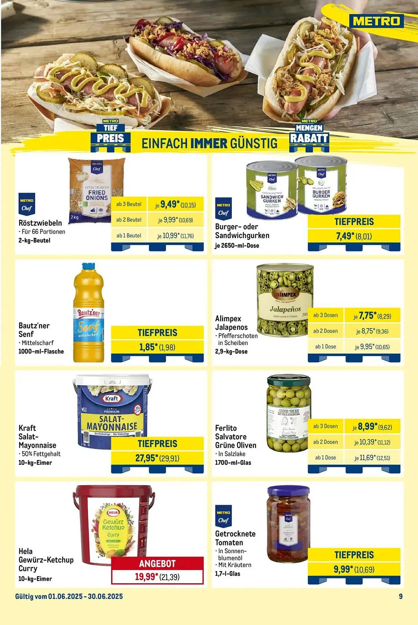 METRO Prospekt von 1. Juni bis 30. Juni 2025 - Prospekt seite 9