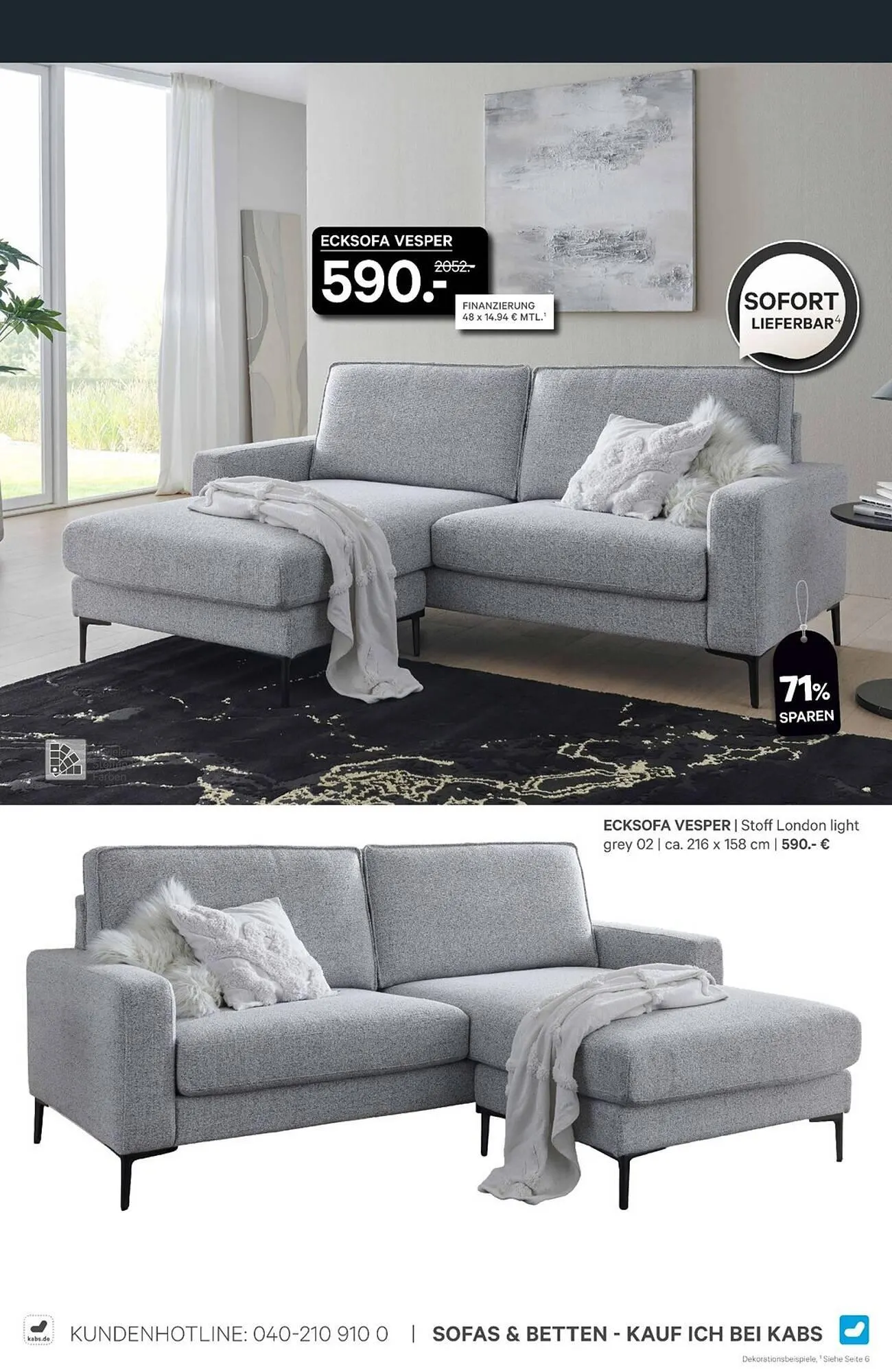 Kabs Polsterwelt Prospekt von 30. Januar bis 5. Februar 2026 - Prospekt seite 8