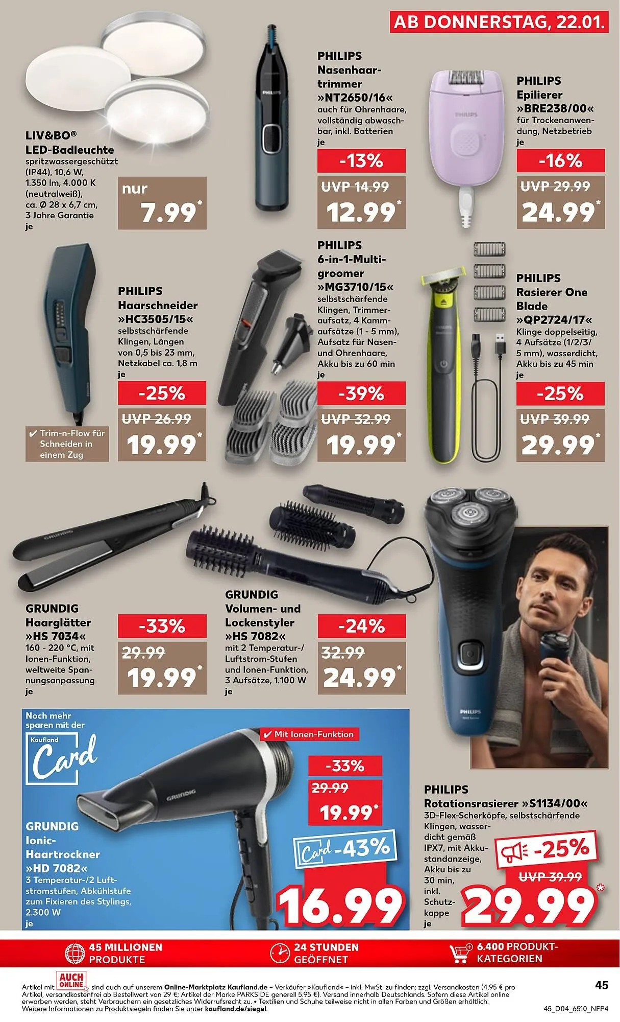 Kaufland Prospekt von 22. Januar bis 28. Januar 2026 - Prospekt seite 45