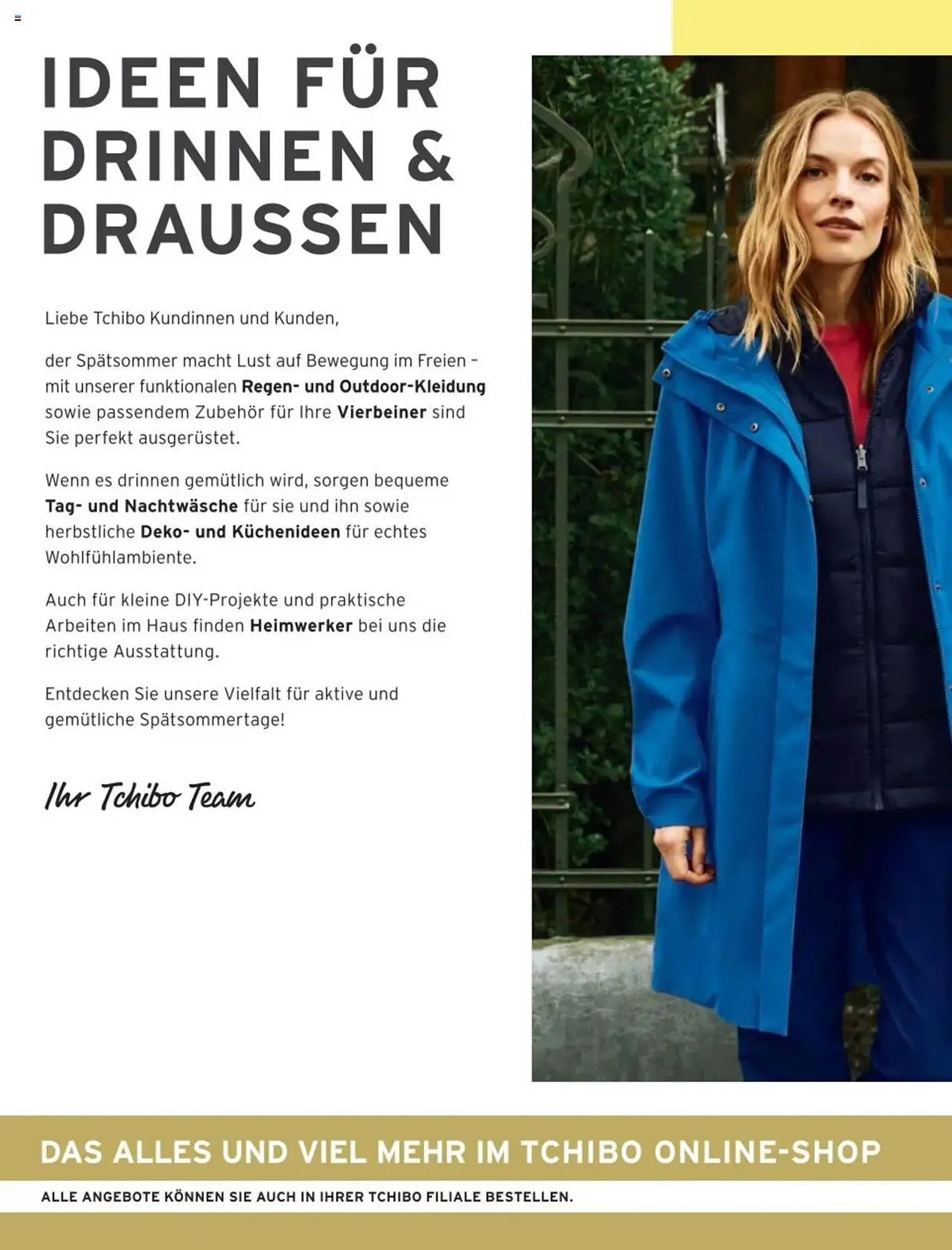 Tchibo Prospekt von 1. September bis 30. September 2025 - Prospekt seite 2