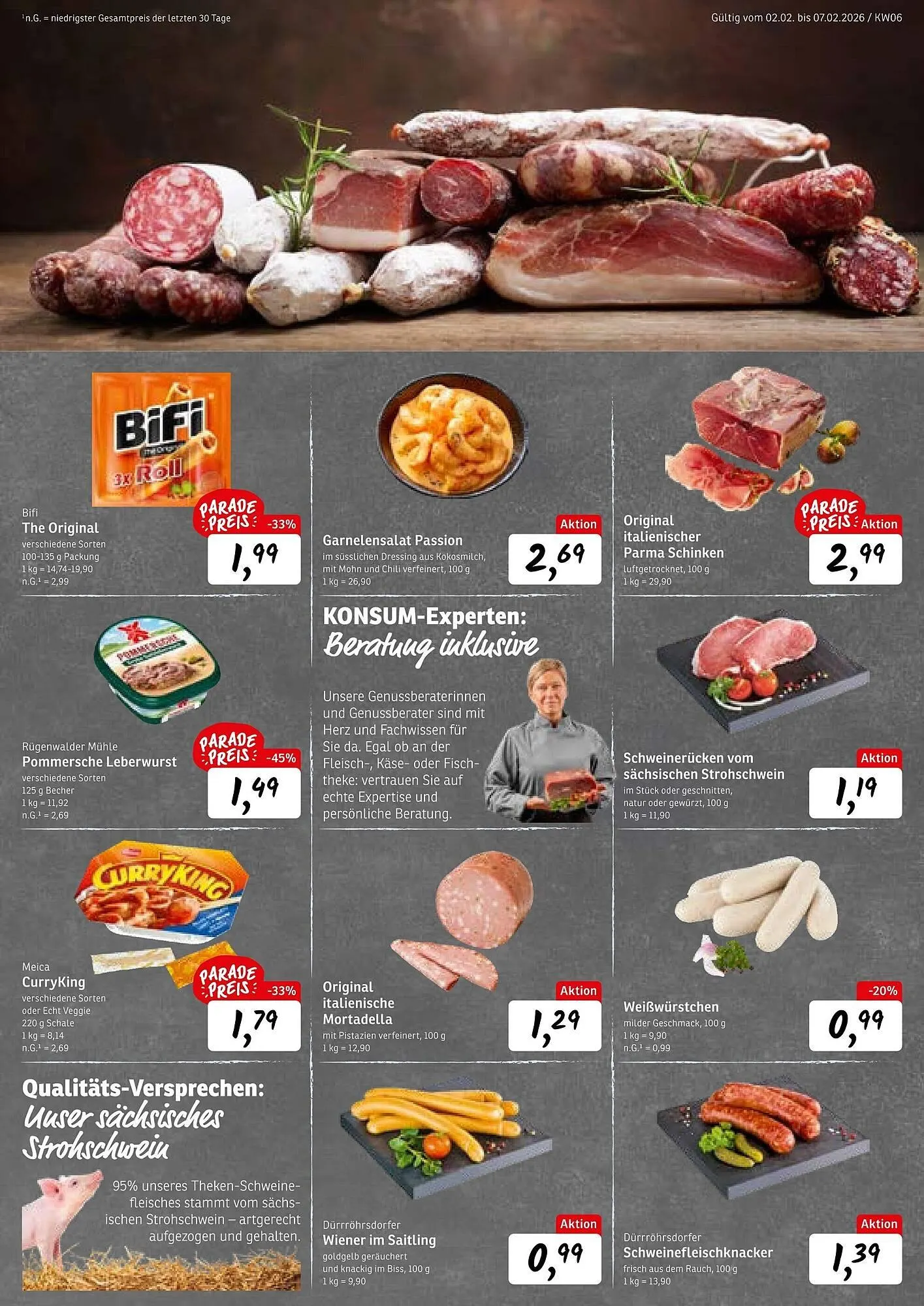 KONSUM Prospekt von 2. Februar bis 7. Februar 2026 - Prospekt seite 7