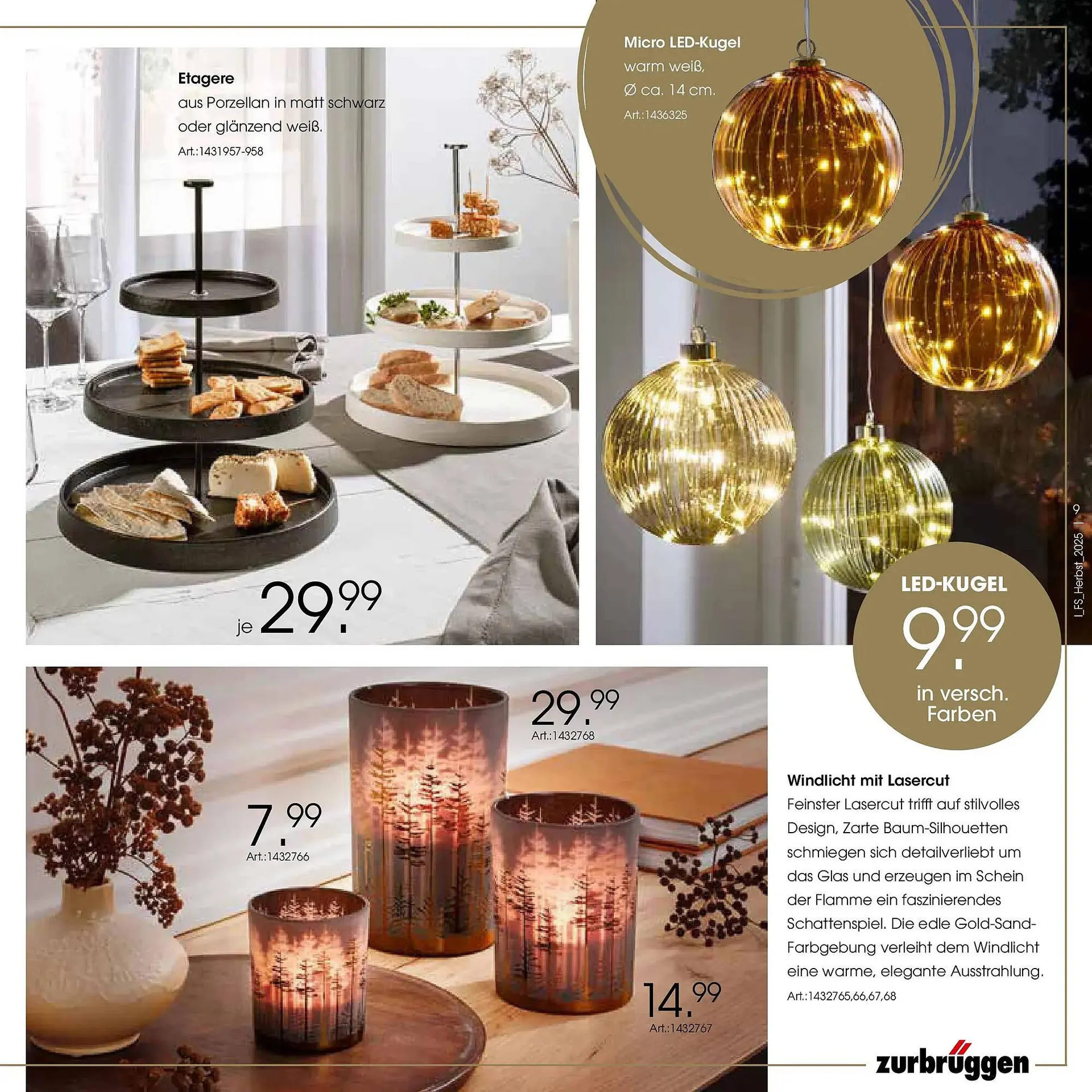 Zurbrüggen Prospekt von 19. Oktober bis 31. Januar 2026 - Prospekt seite 9