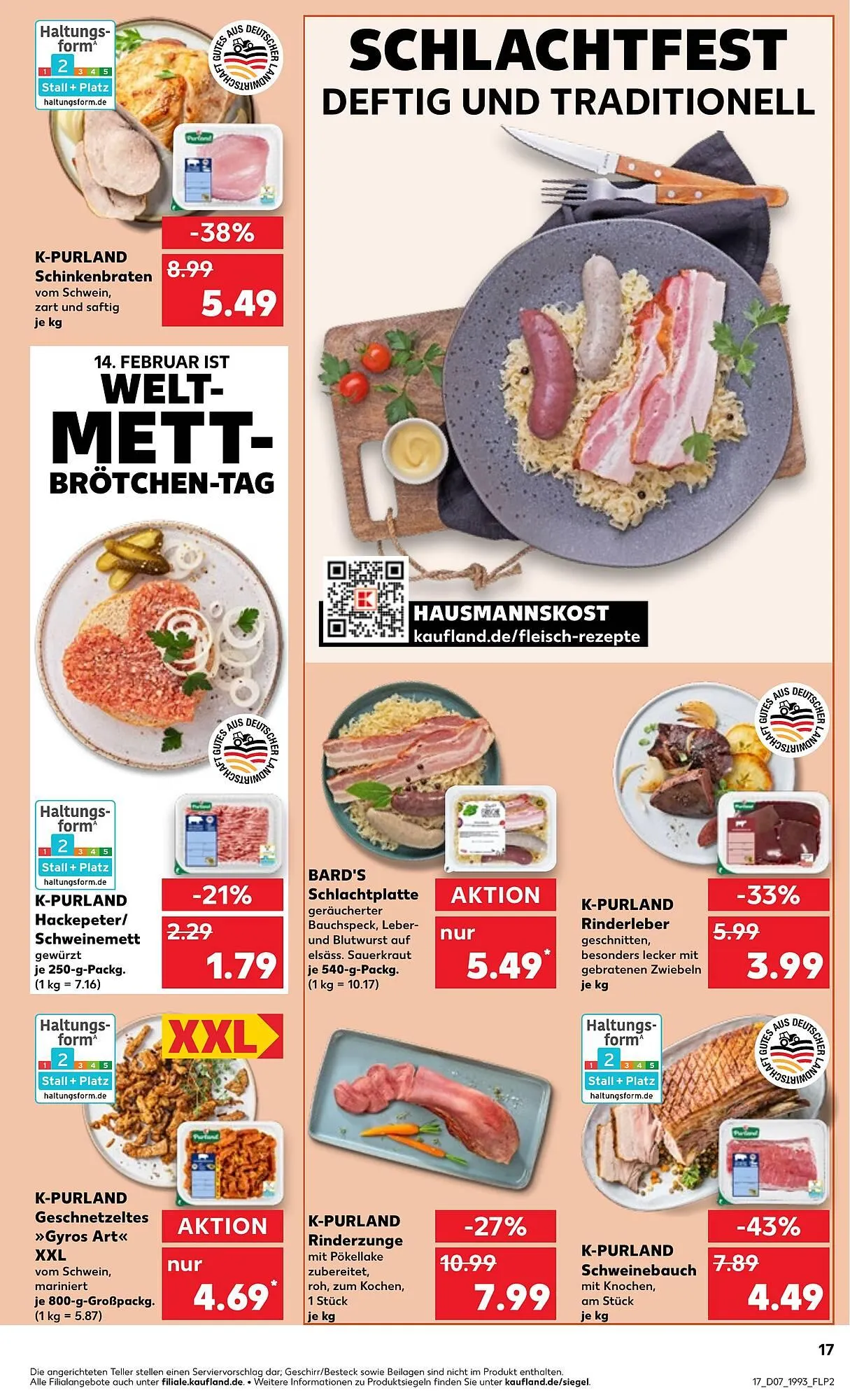 Kaufland Prospekt von 13. Februar bis 19. Februar 2025 - Prospekt seite 17
