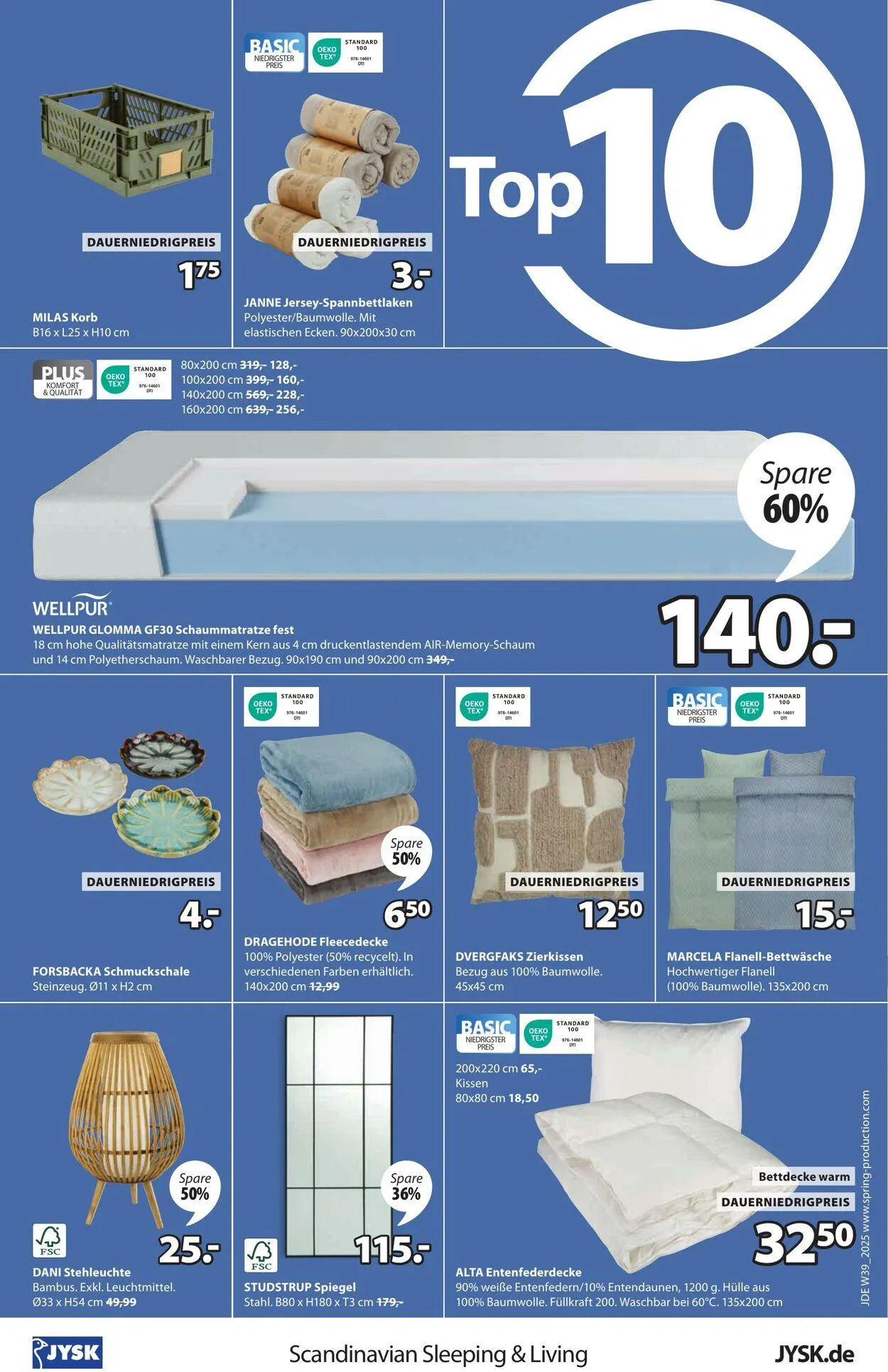 JYSK von 29. September bis 6. Oktober 2025 - Prospekt seite 17