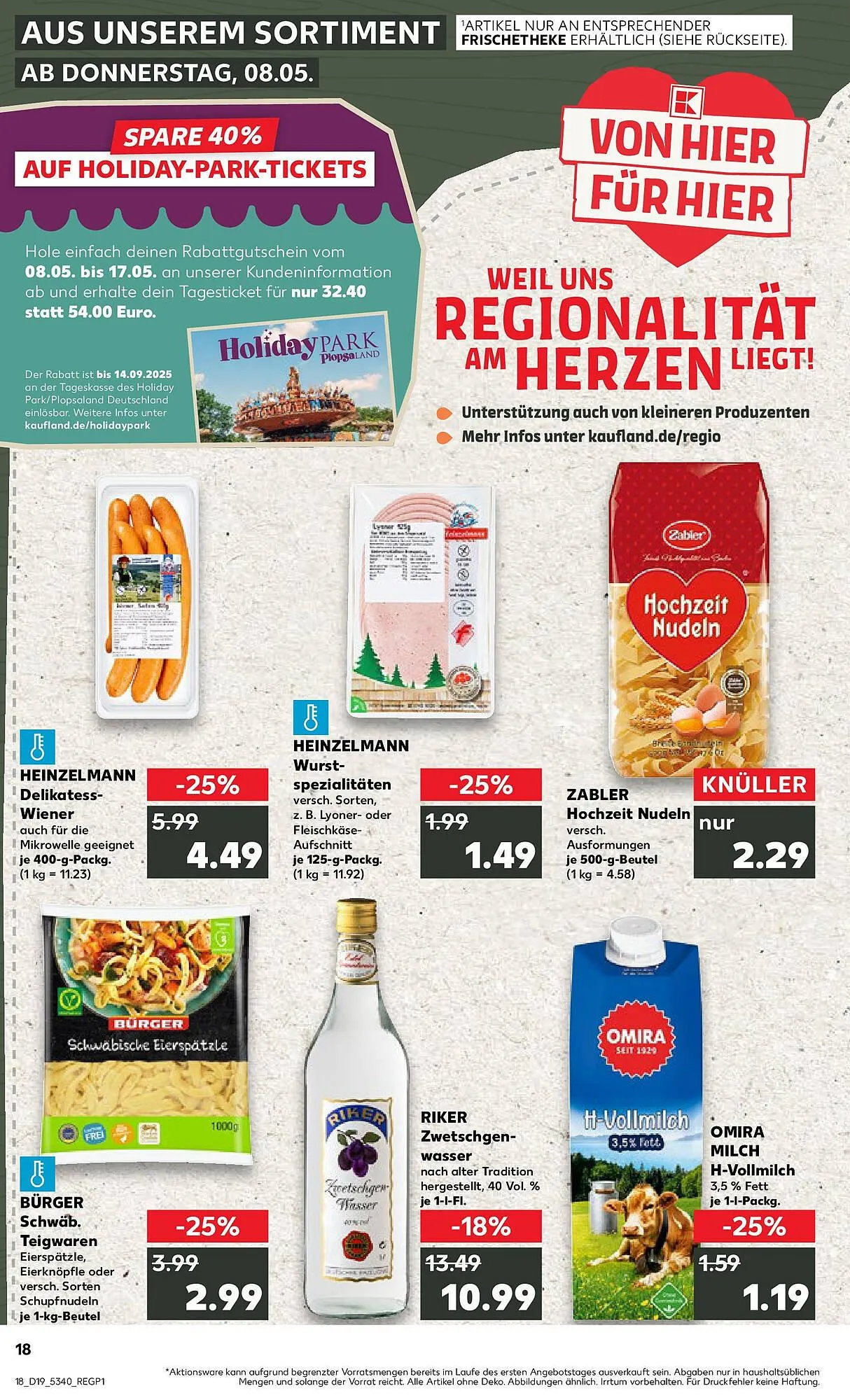 Kaufland Prospekt - Regio-Wochen von 7. Mai bis 14. Mai 2025 - Prospekt seite 1
