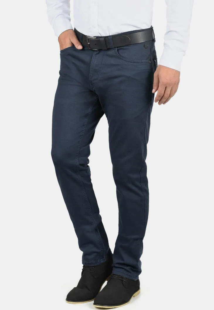 BHSATURN REGULAR FIT - Pantalones - navy