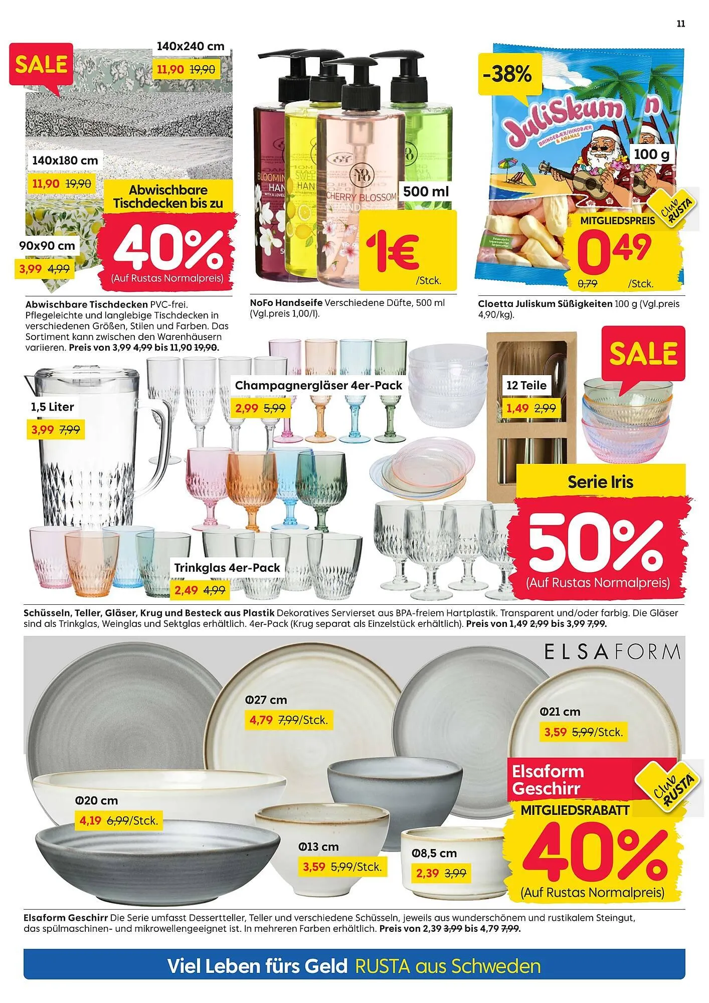Rusta Prospekt von 7. Juli bis 12. Juli 2025 - Prospekt seite 11