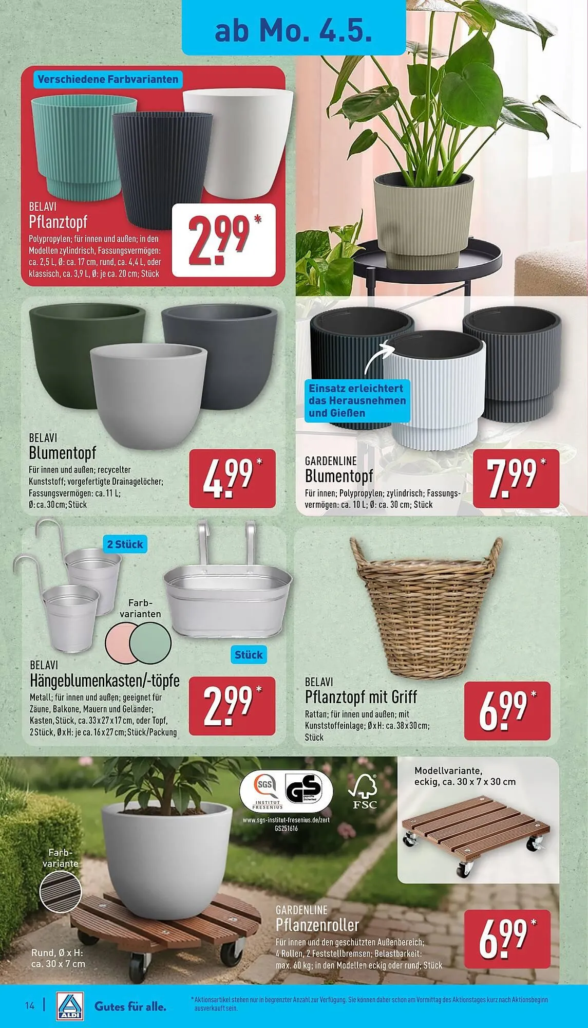 Aldi Nord Prospekt von 4. Mai bis 9. Mai 2026 - Prospekt seite 14