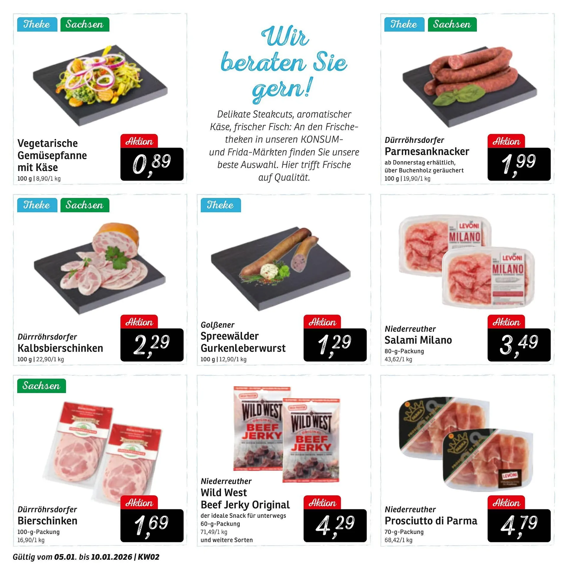 KONSUM Prospekt von 5. Januar bis 10. Januar 2026 - Prospekt seite 8