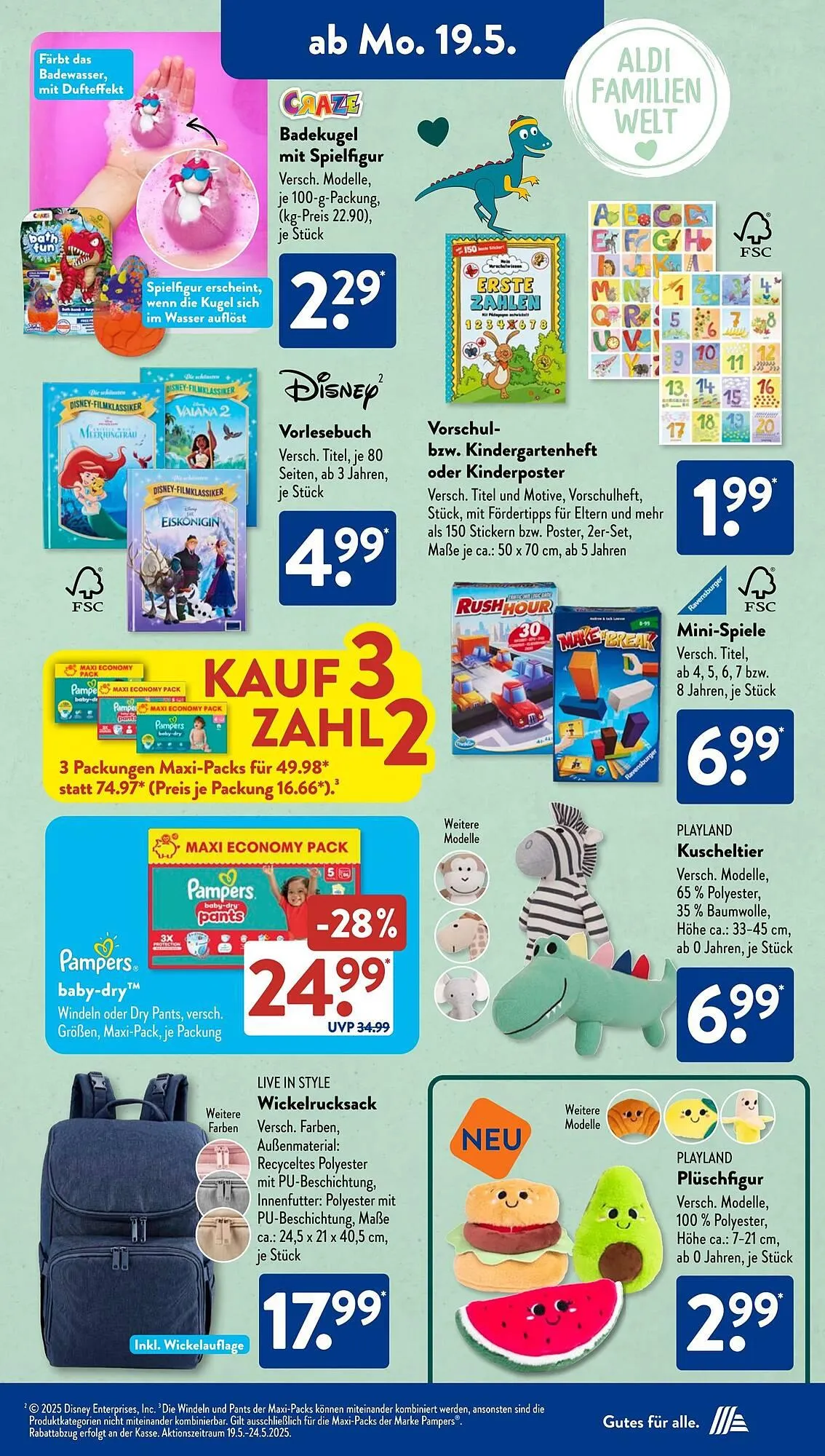 Aldi Süd Prospekt von 19. Mai bis 25. Mai 2025 - Prospekt seite 7