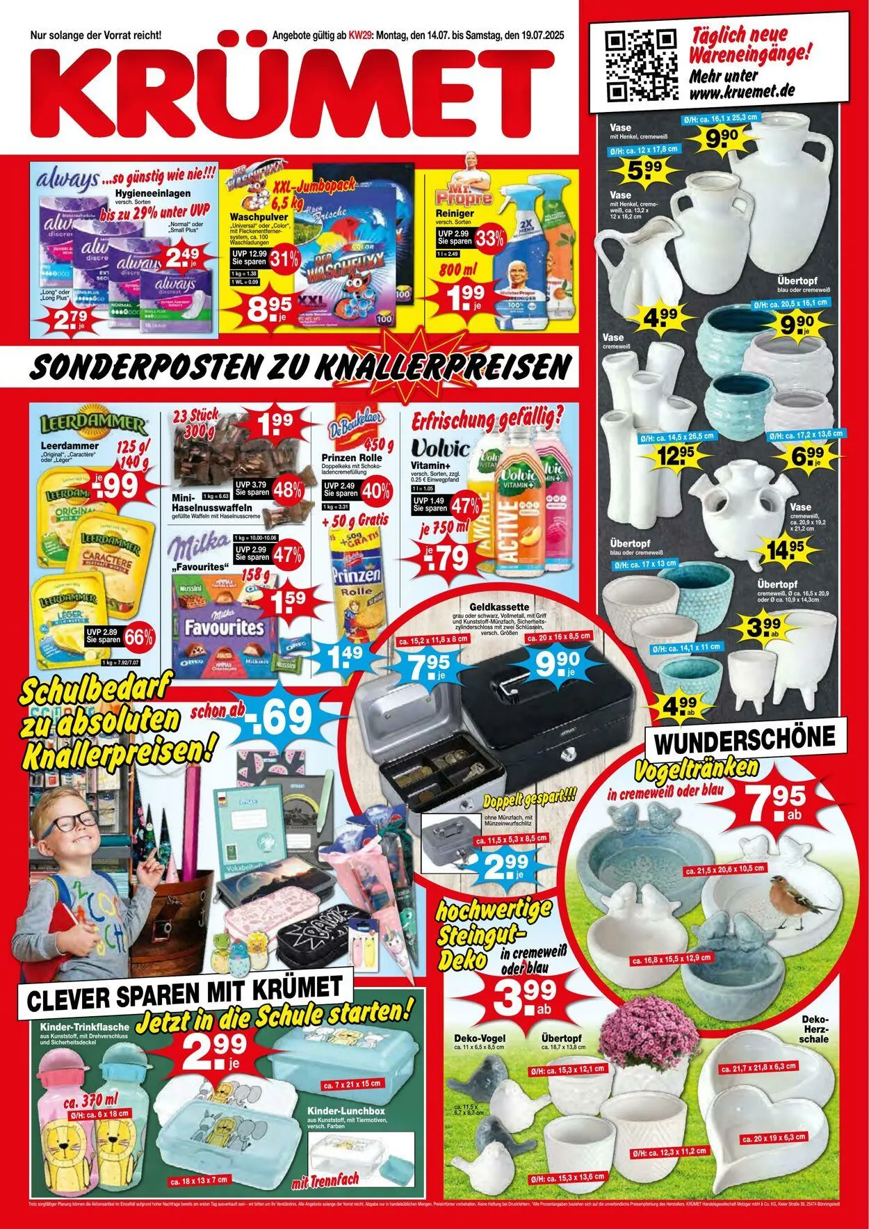 KRÜMET Aktueller Prospekt - 1