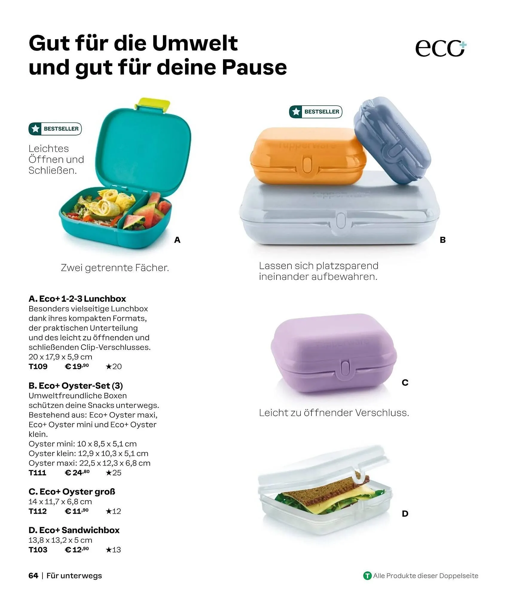 Tupperware Prospekt von 2. September bis 1. März 2025 - Prospekt seite 64