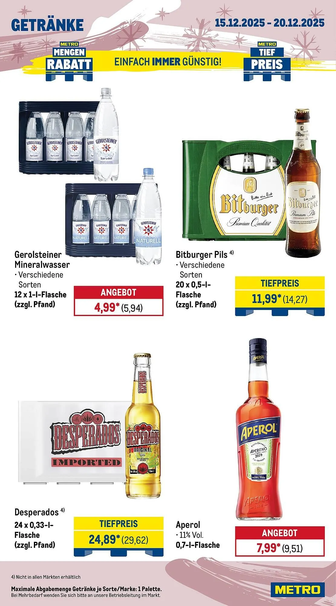 METRO Prospekt von 15. Dezember bis 20. Dezember 2025 - Prospekt seite 16