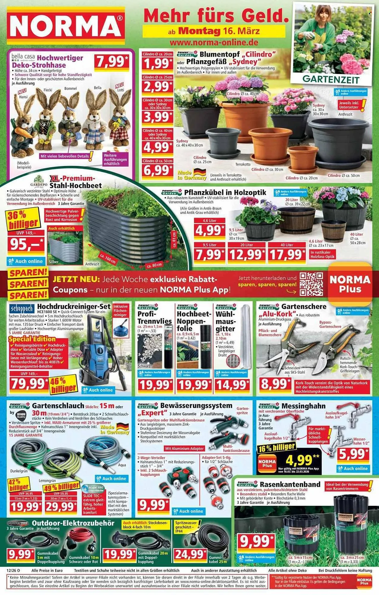 Norma Prospekt von 16. März bis 22. März 2026 - Prospekt seite 1