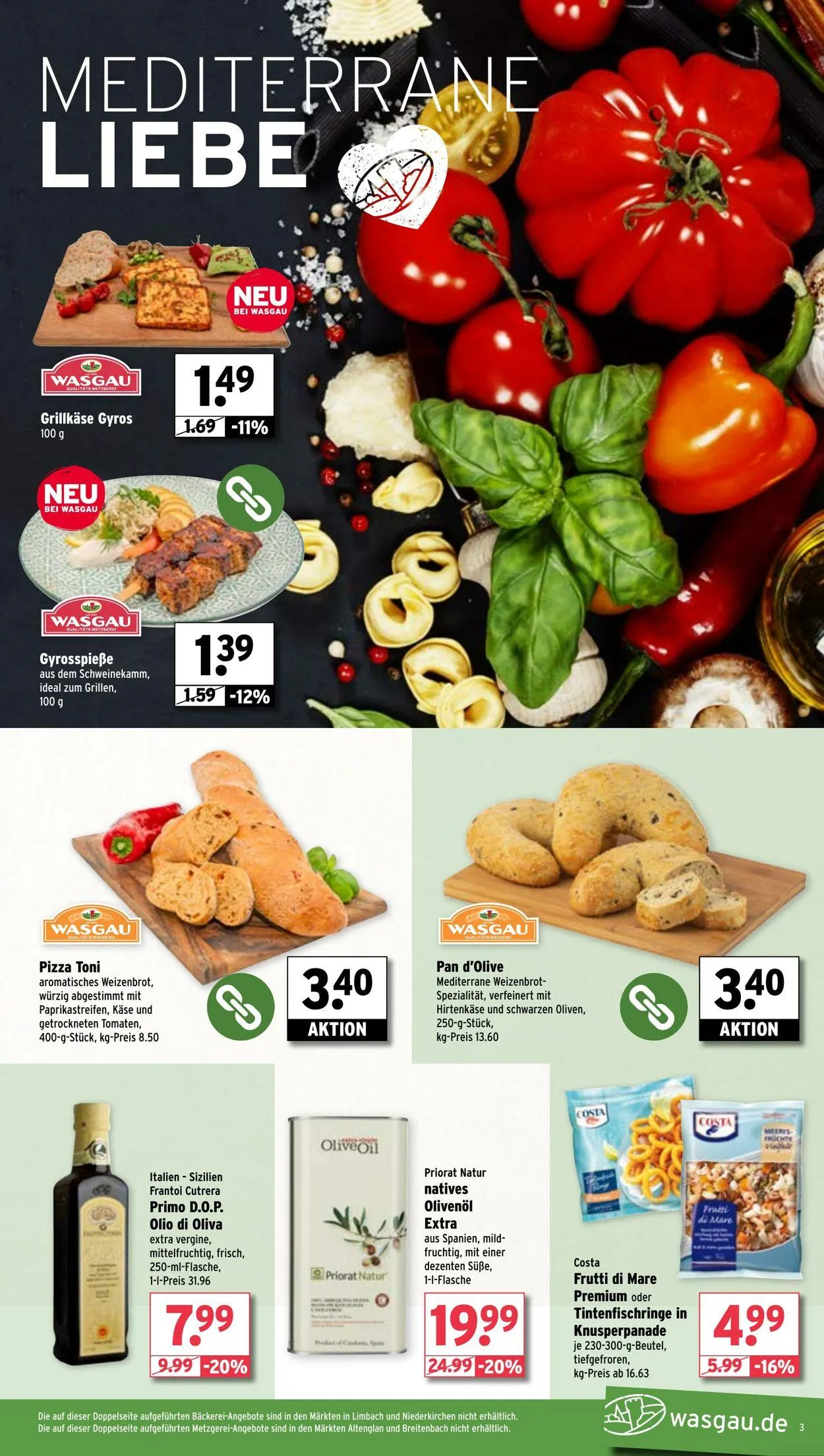 WASGAU Aktueller Prospekt von 20. April bis 4. Mai 2025 - Prospekt seite 3