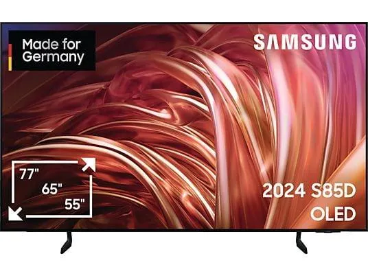 SAMSUNG OLEDGQ65S85D OLED TV (Flat, 65 Zoll / 163 cm, OLED 4K, SMART TV, Tizen)