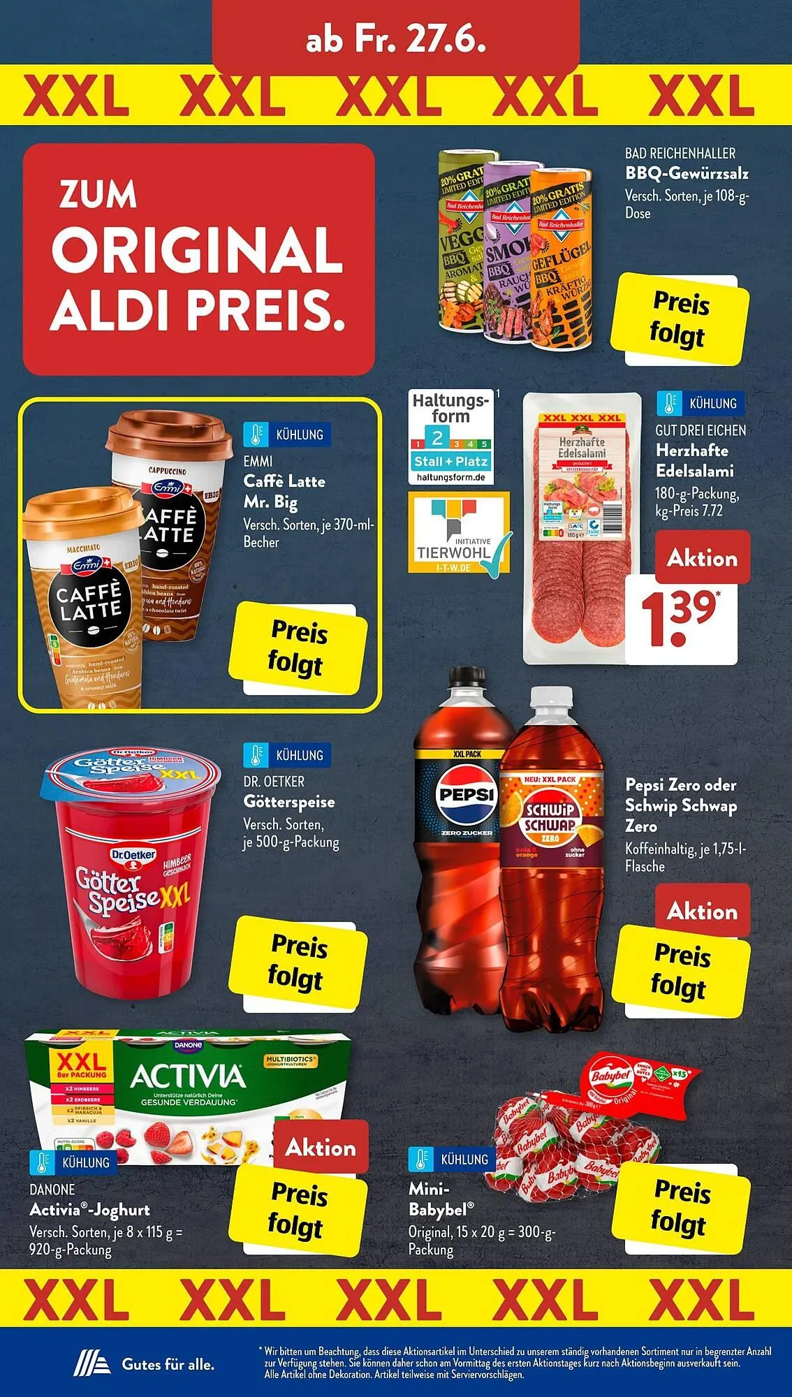 Aldi Süd Prospekt von 23. Juni bis 29. Juni 2025 - Prospekt seite 16