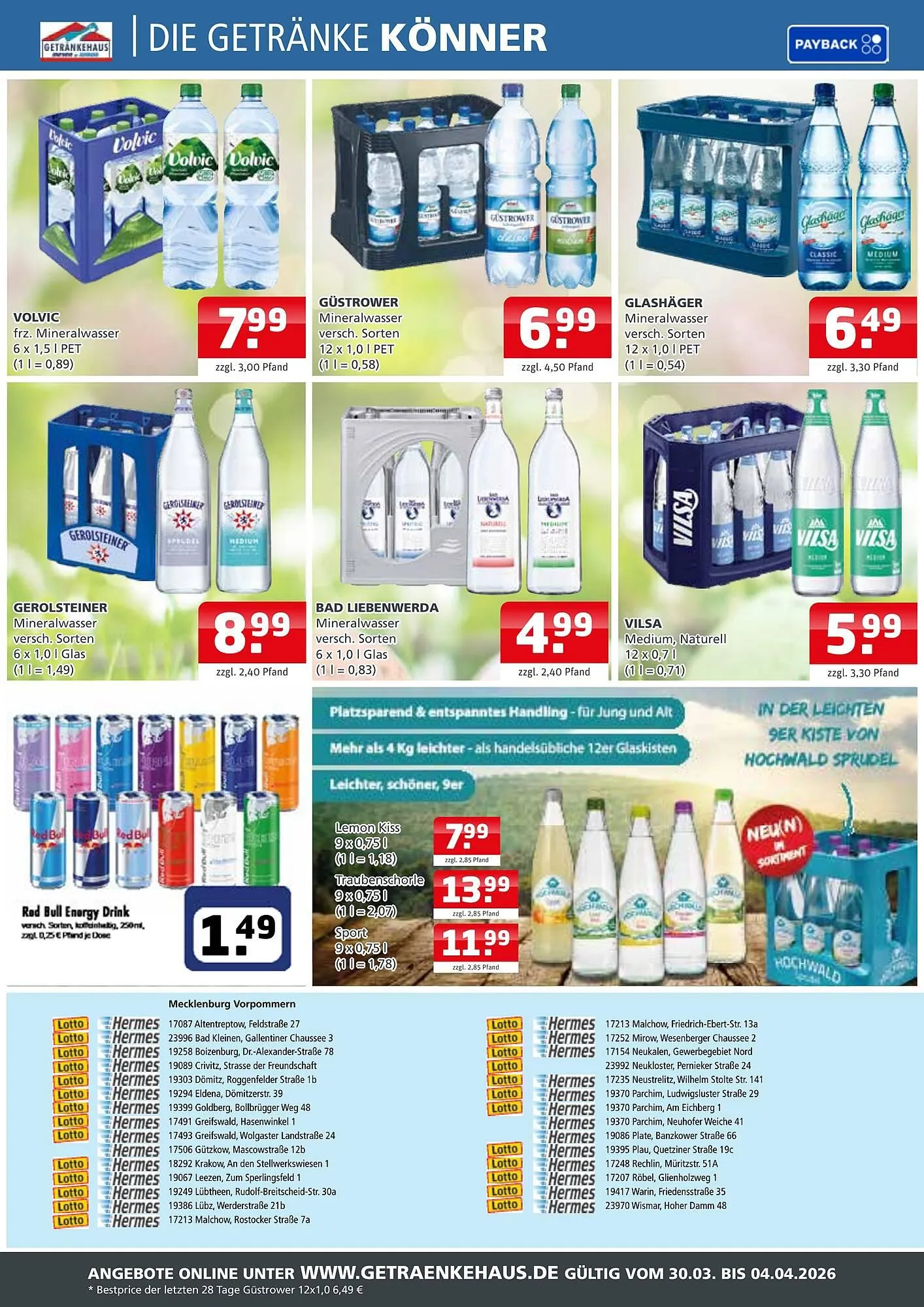 Getränkehaus Prospekt von 30. März bis 4. April 2026 - Prospekt seite 2