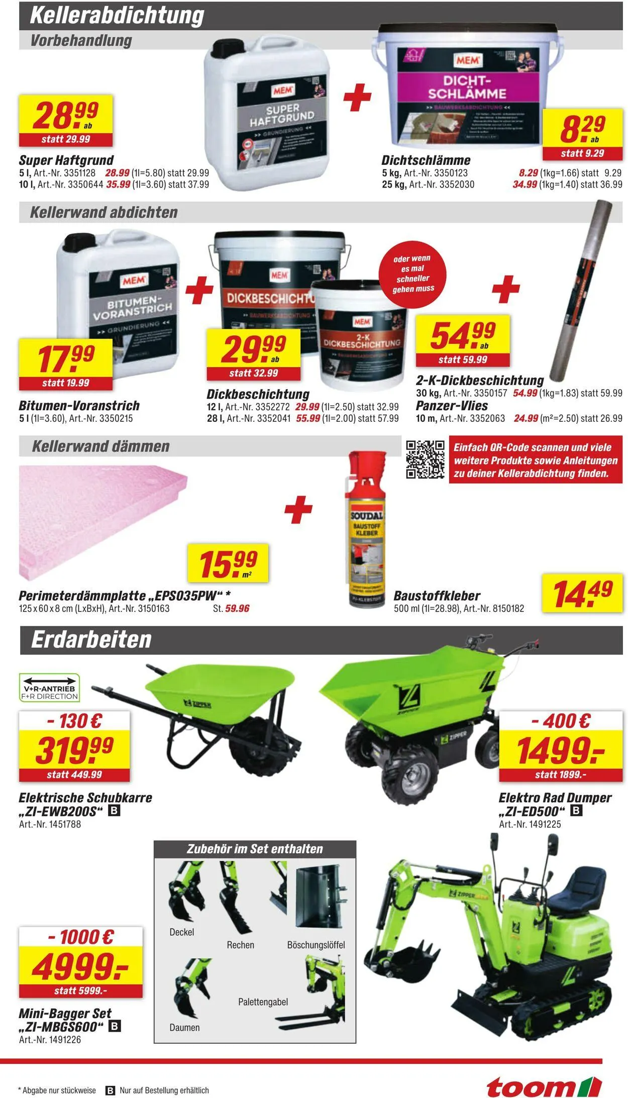 toom Baumarkt Aktueller Prospekt von 26. Mai bis 9. Juni 2025 - Prospekt seite 19