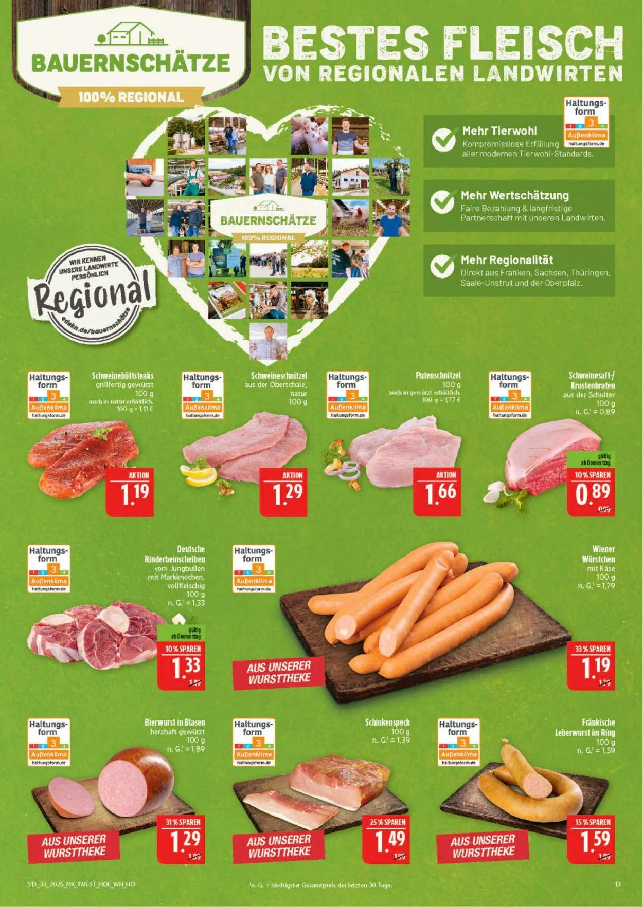 Marktkauf - Nürnberg-Thon Aktueller Prospekt von 11. August bis 16. August 2025 - Prospekt seite 13