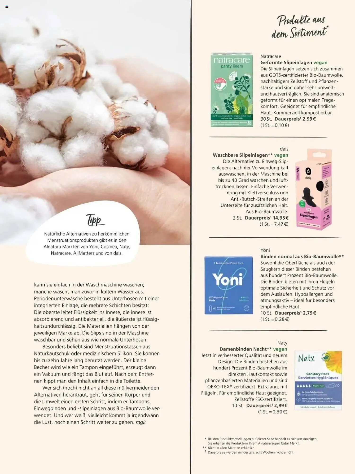 Alnatura Prospekt von 1. Juli bis 31. Juli 2025 - Prospekt seite 53