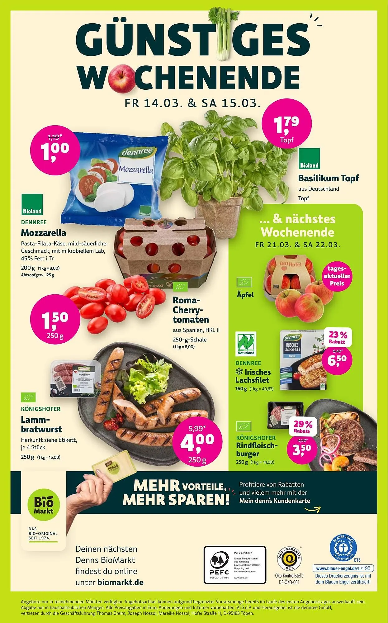 Aleco Biomarkt Prospekt von 12. März bis 25. März 2025 - Prospekt seite 12