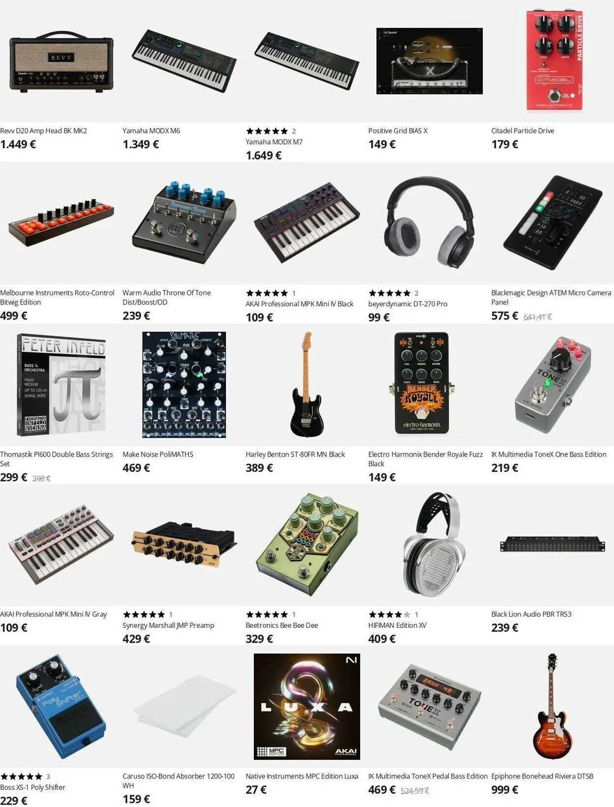 Thomann Aktueller Prospekt von 3. November bis 12. November 2025 - Prospekt seite 3