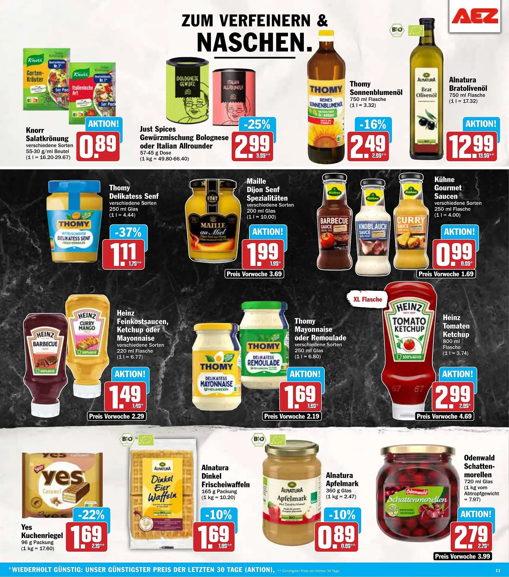 AEZ Prospekt von 17. März bis 22. März 2025 - Prospekt seite 11
