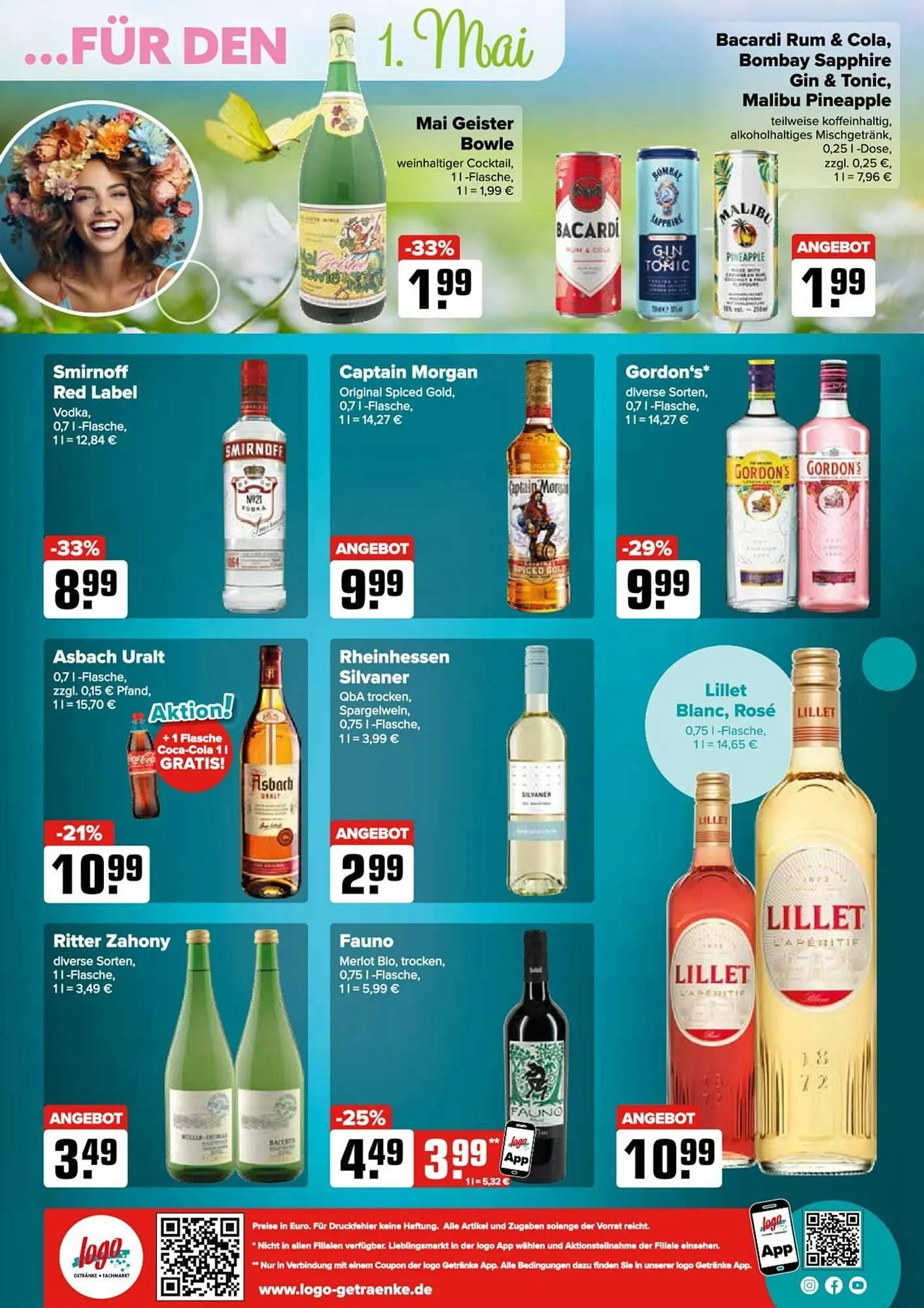 Logo Getränkemarkt Prospekt von 22. April bis 26. April 2025 - Prospekt seite 4