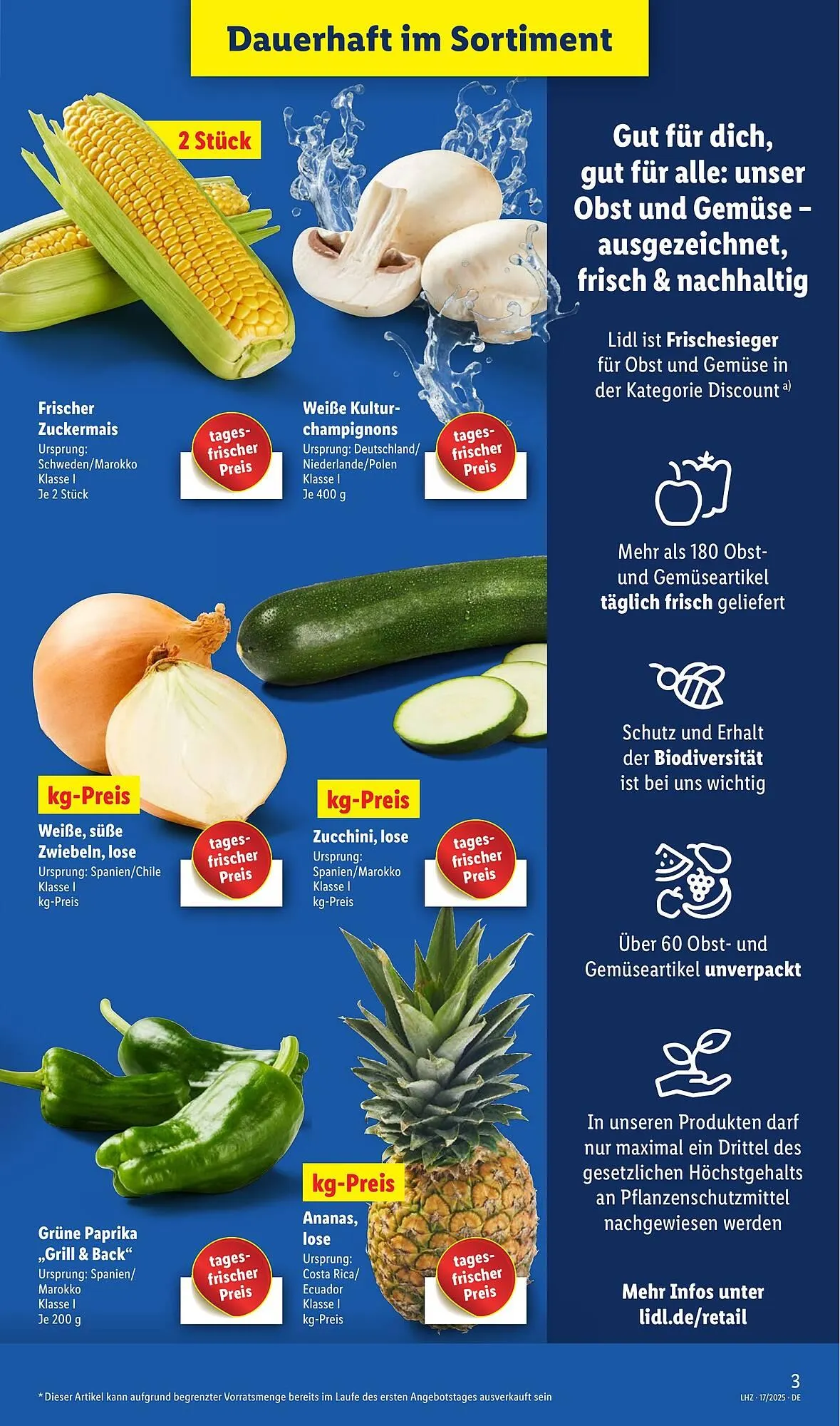 Lidl Prospekt von 22. April bis 26. April 2025 - Prospekt seite 3