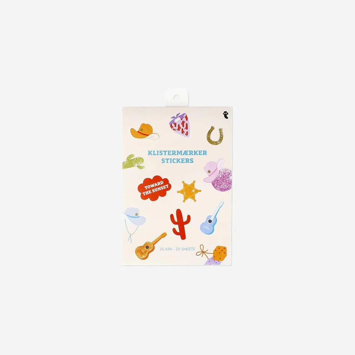 Western themed stickers