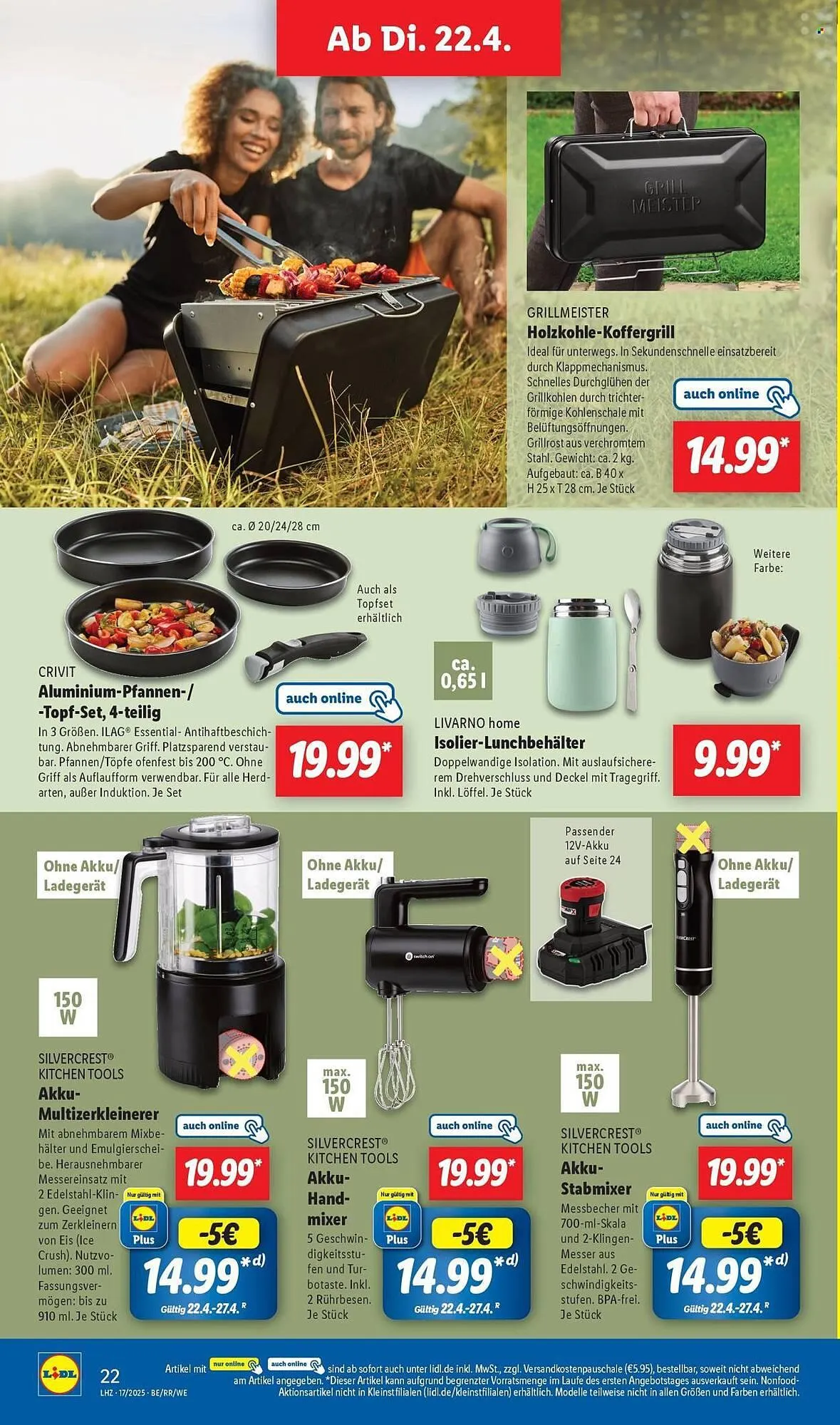 Lidl Prospekt von 22. April bis 26. April 2025 - Prospekt seite 6