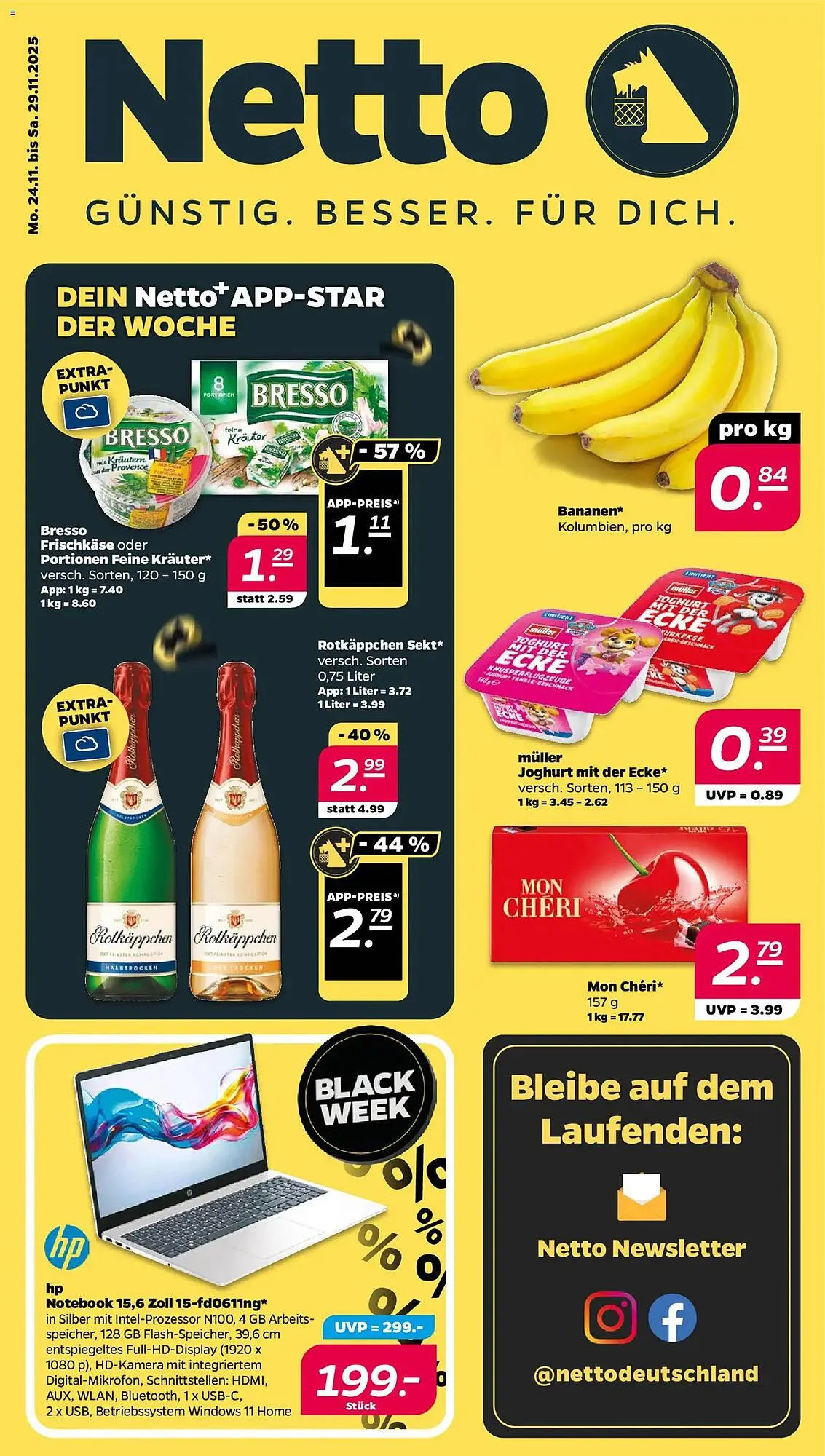 NETTO Prospekt von 24. November bis 29. November 2025 - Prospekt seite 1