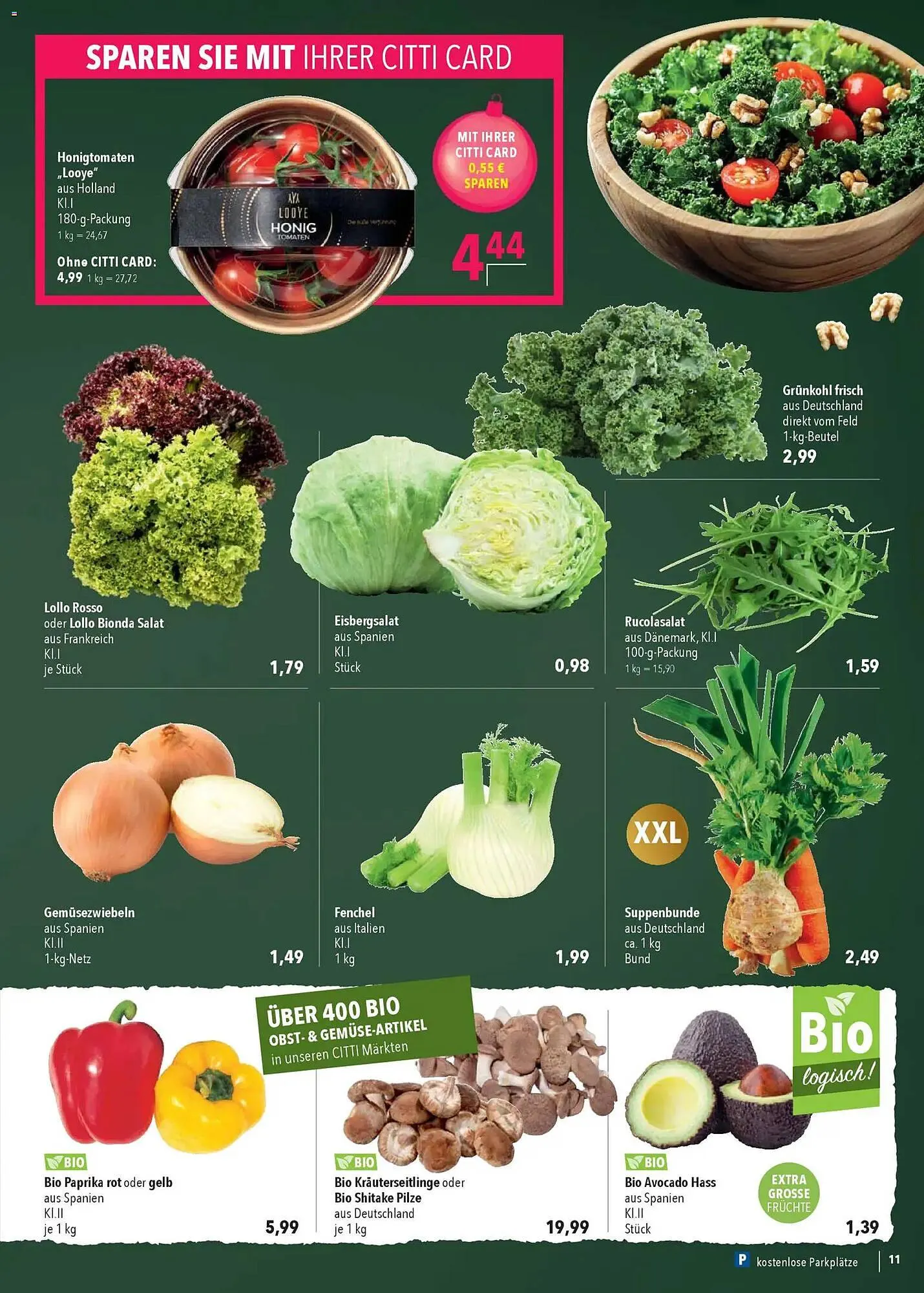 CITTI Markt Prospekt von 17. Dezember bis 24. Dezember 2025 - Prospekt seite 11