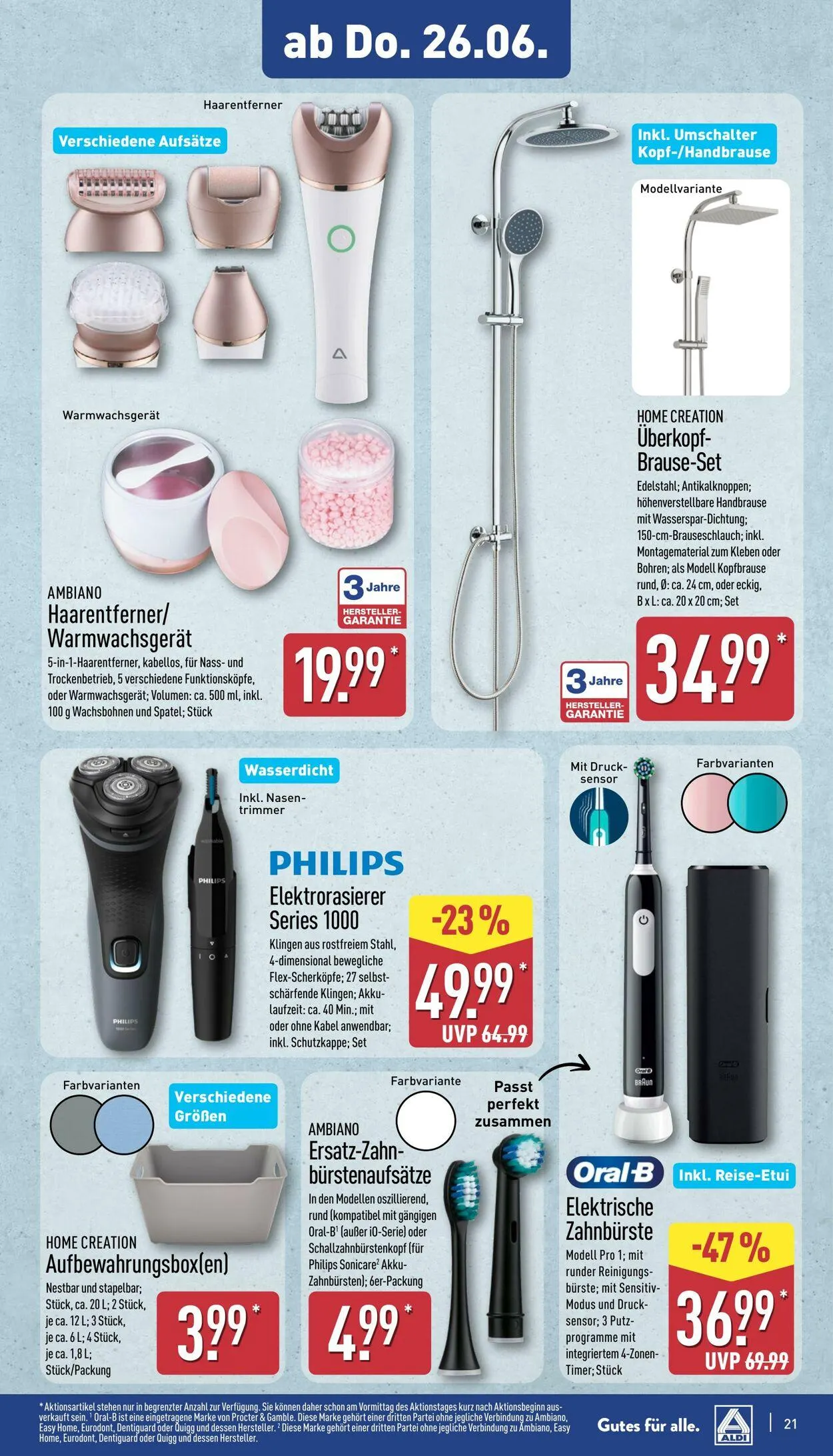 Aldi-Nord von 23. Juni bis 28. Juni 2025 - Prospekt seite 25