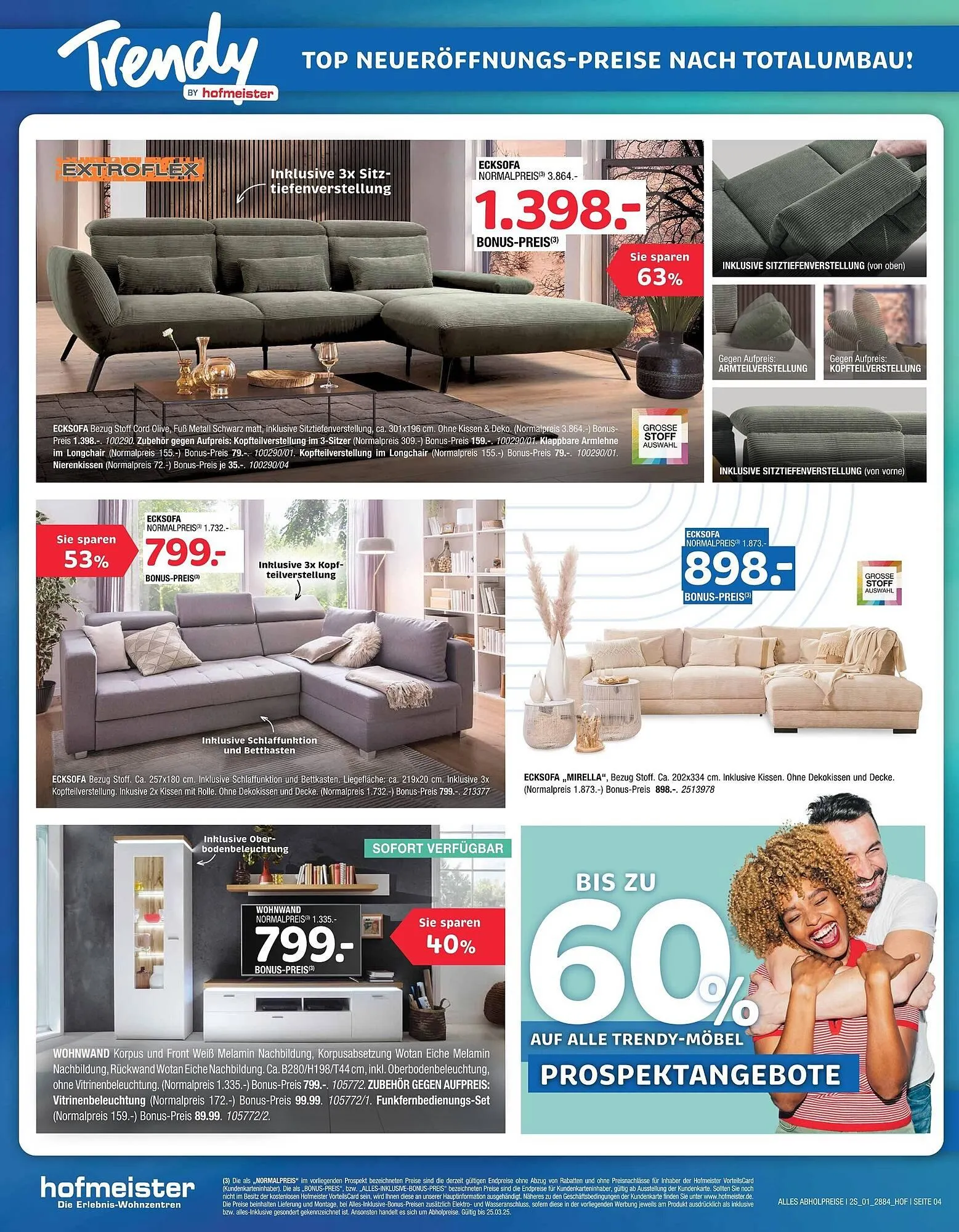 Hofmeister Prospekt von 5. März bis 25. März 2025 - Prospekt seite 4