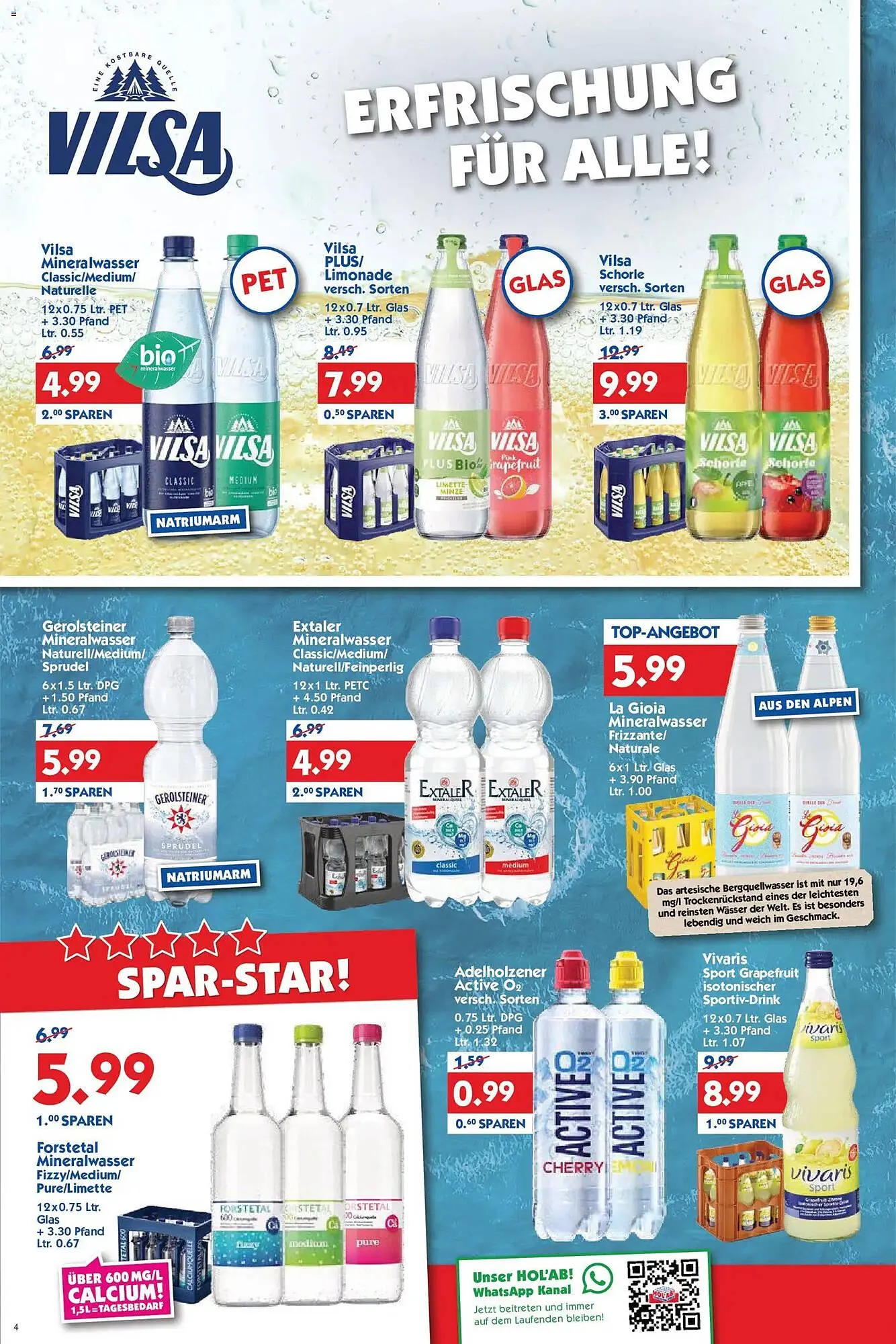 Hol'ab Getränkemarkt Prospekt von 11. Mai bis 16. Mai 2026 - Prospekt seite 4
